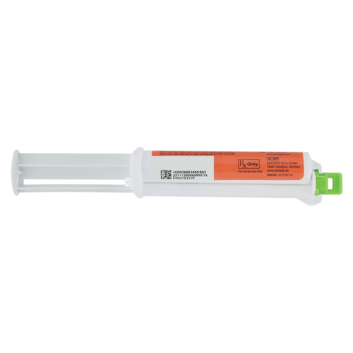 Integrity Temporary Crown & Bridge Material, Mini-Syringe Refill, 15 g, Bleach White (BW), with 10 Mixing Tips, 666345 thumbnail 4