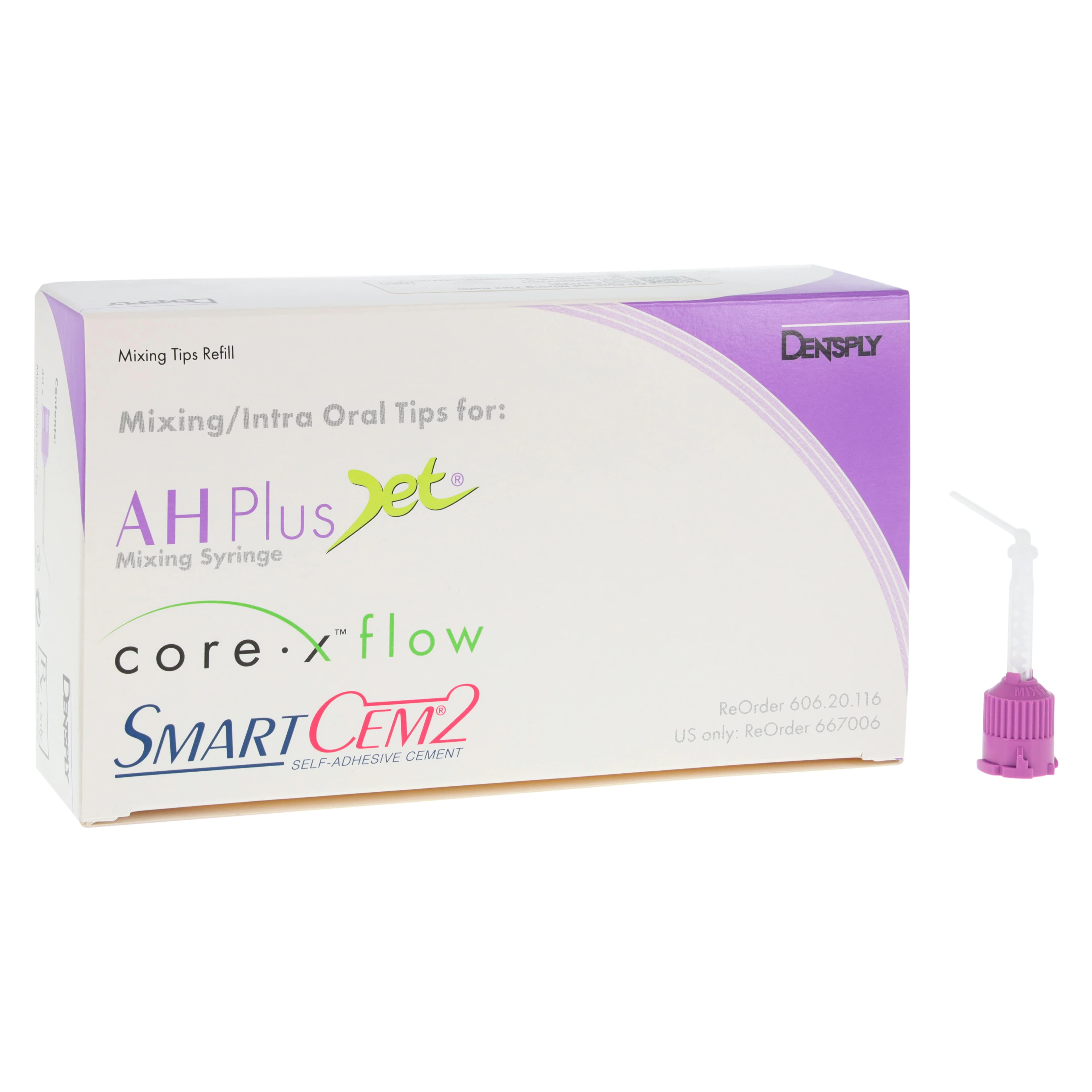 AH Plus Jet Mixing Tips Refill, Intraoral Tips, 40/Pkg, 667006 - AH Plus Jet, Mixing Tips Refill, 40/Pkg., 667006 - Image 1
