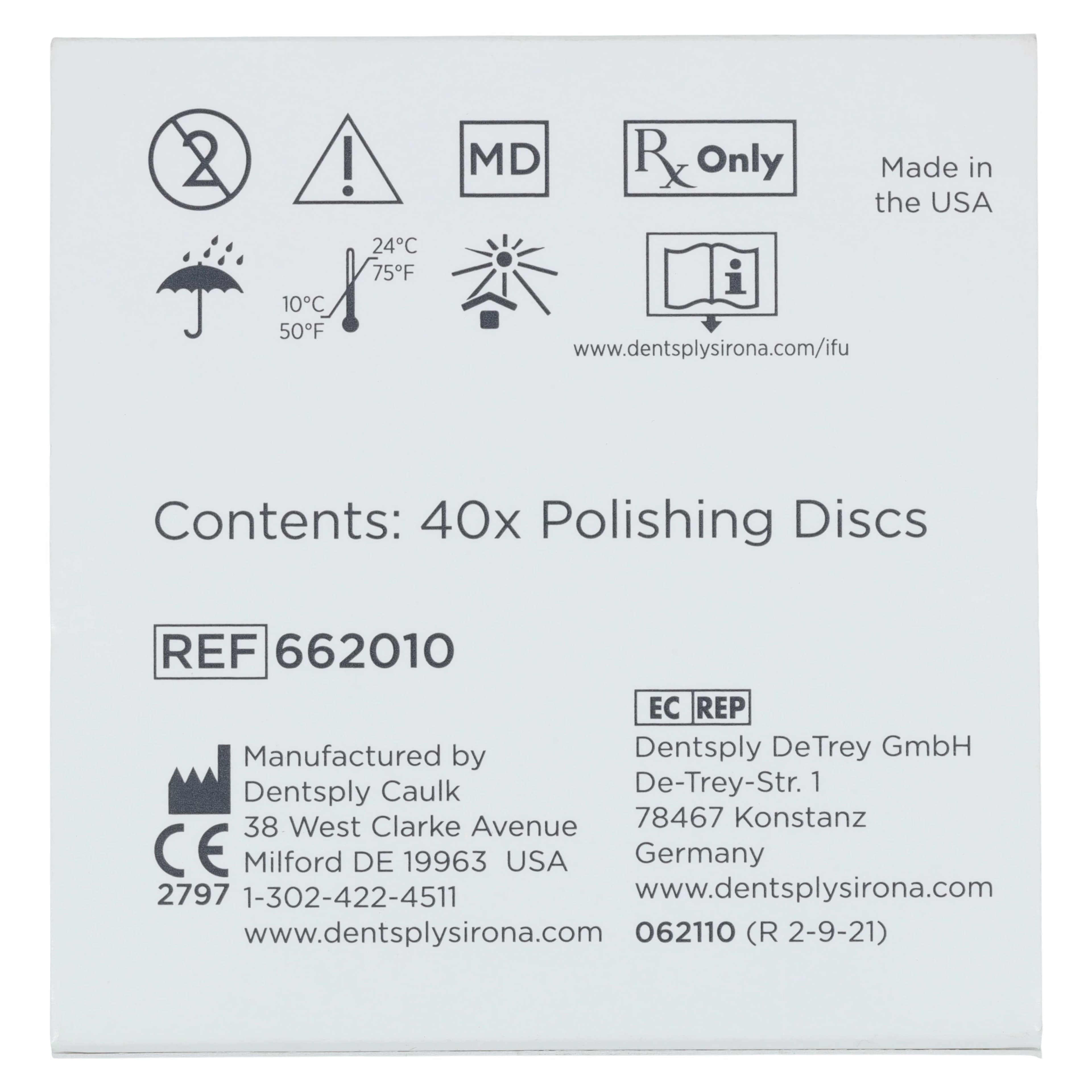 Enhance PoGo One-Step Diamond Micro Polisher Discs, RA, Refill, 40/Pk, 662010 thumbnail 4
