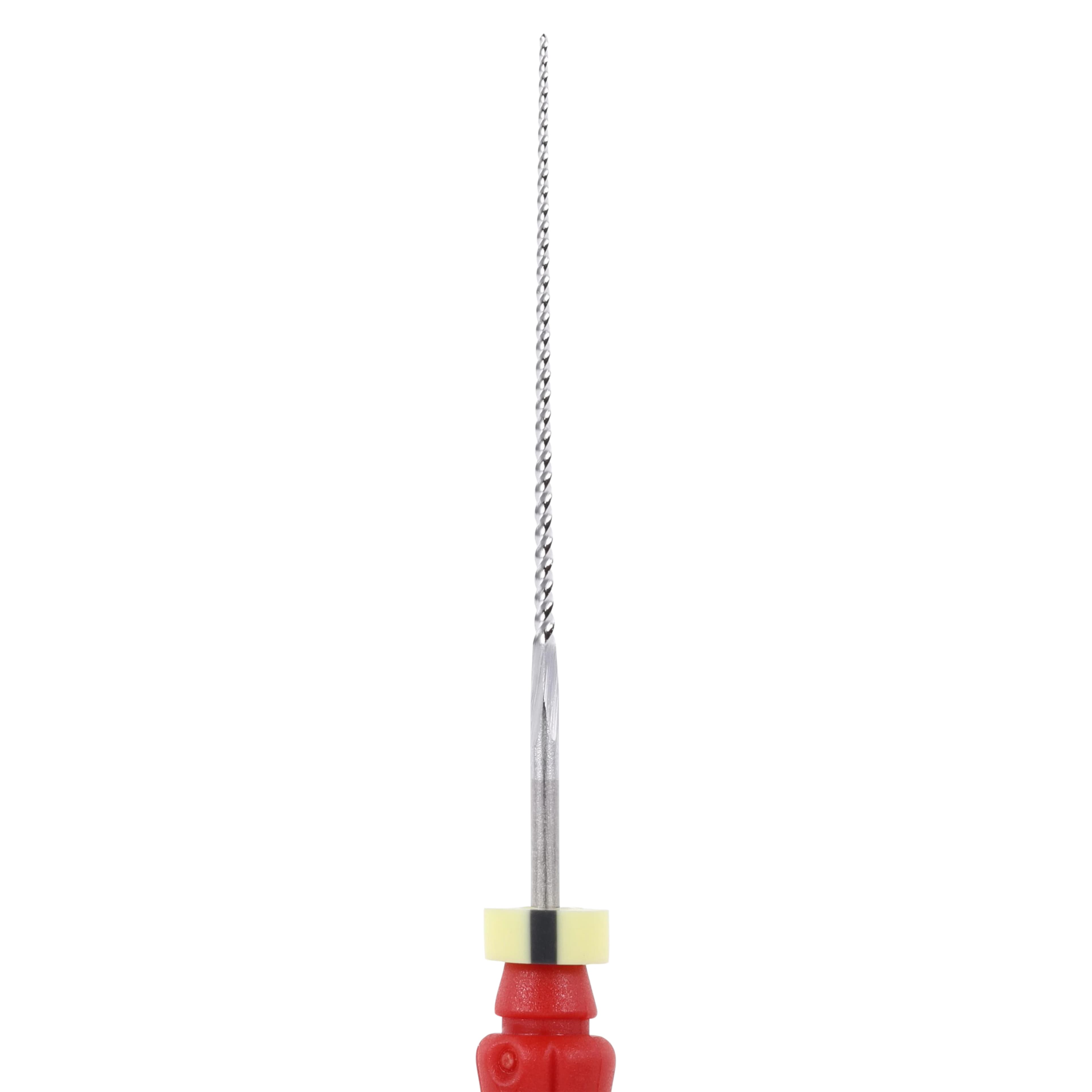 Dentsply Maillefer K-File, Stainless Steel, 25 mm, #25, Red, 6/Pk, 671134 thumbnail 2