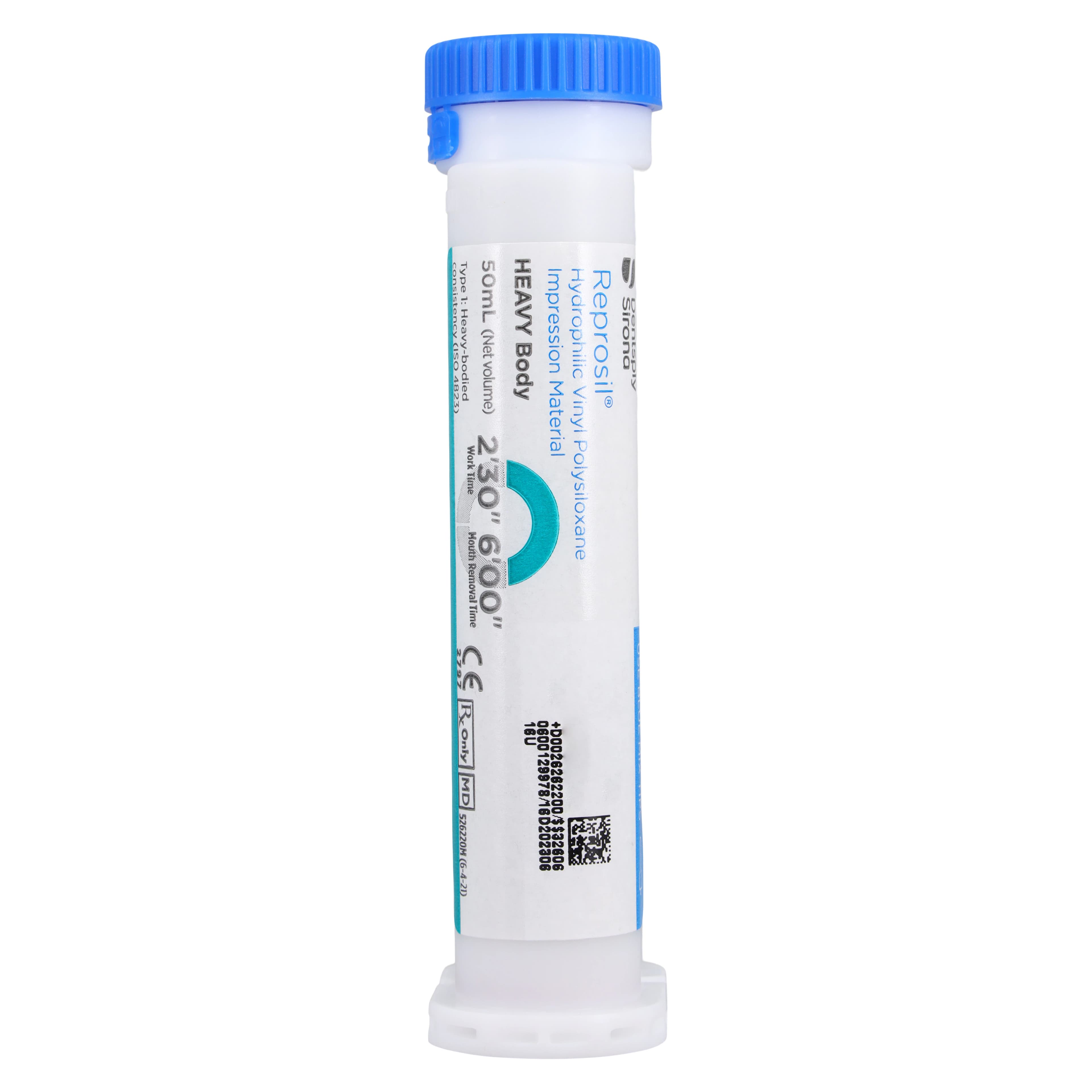 Reprosil Hydrophilic Vinyl Polysiloxane Impression Material, Heavy Body, 50 ml Cartridges, Bonus Package of 12, 626250 thumbnail 2