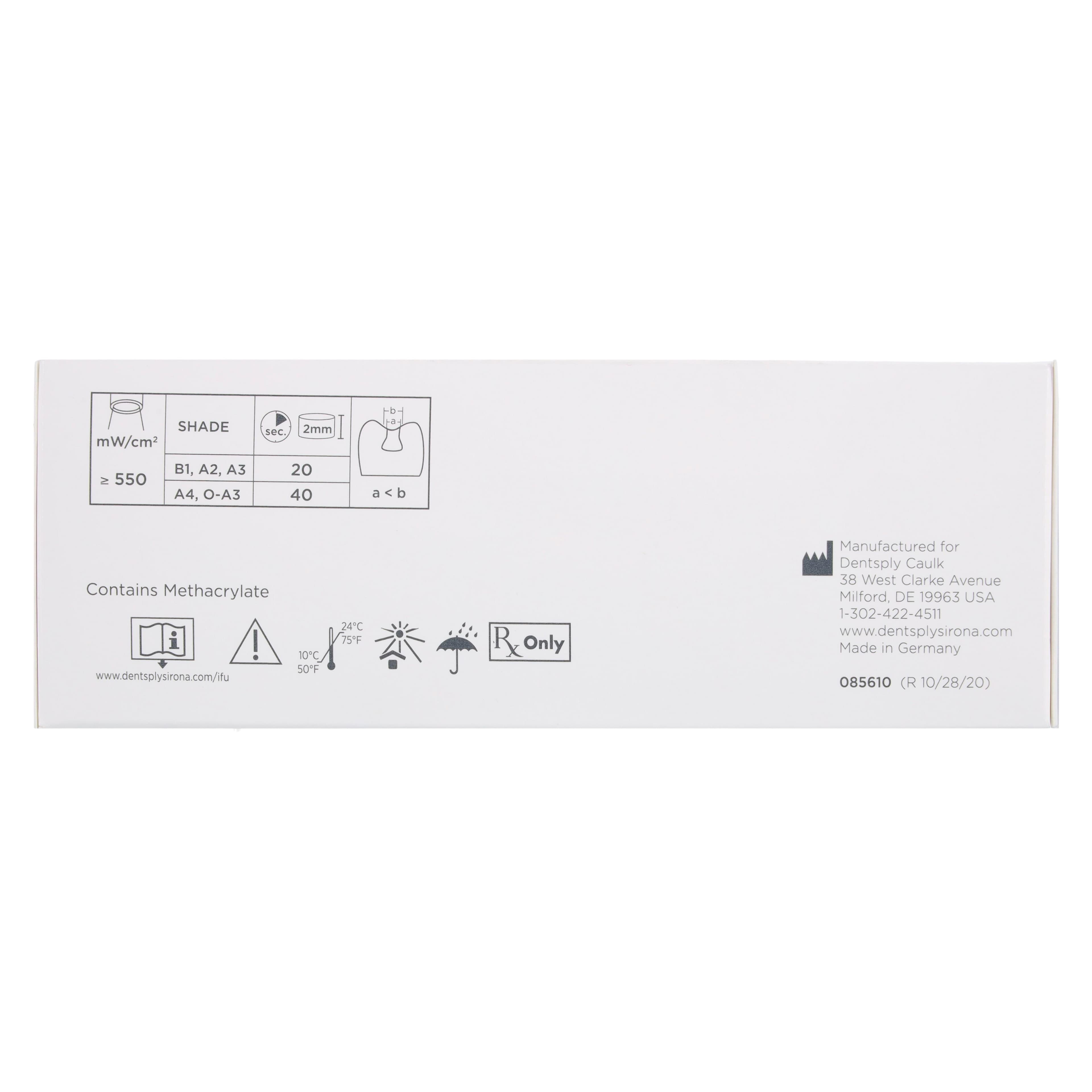 Dyract Flow Flowable Compomer Restorative Syringe Refill, Shade A4, 1.3 g, 685616 thumbnail 4