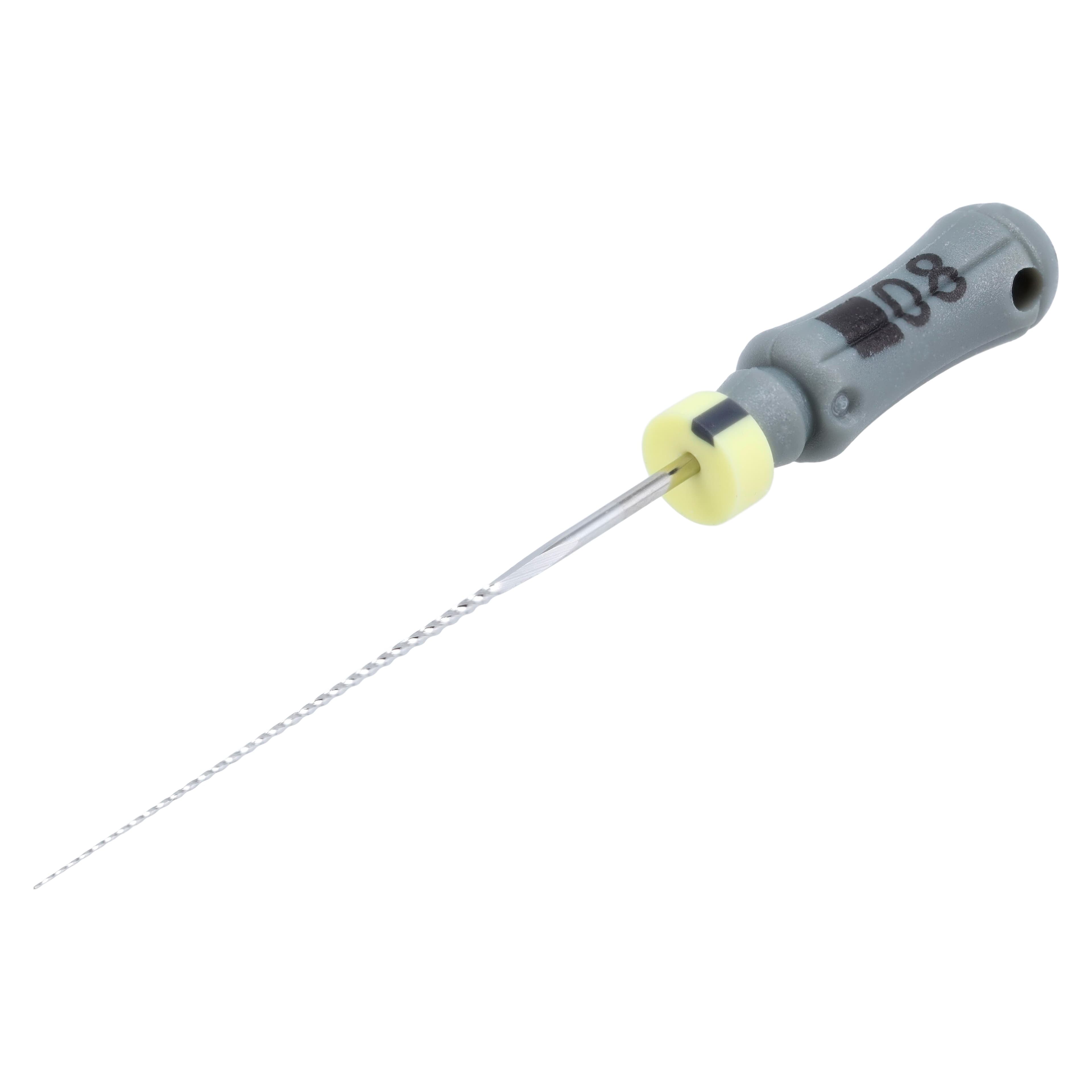 Dentsply Maillefer K-File #08, 25mm, Stainless Steel, Pack of 6, Ref 671130 thumbnail 3