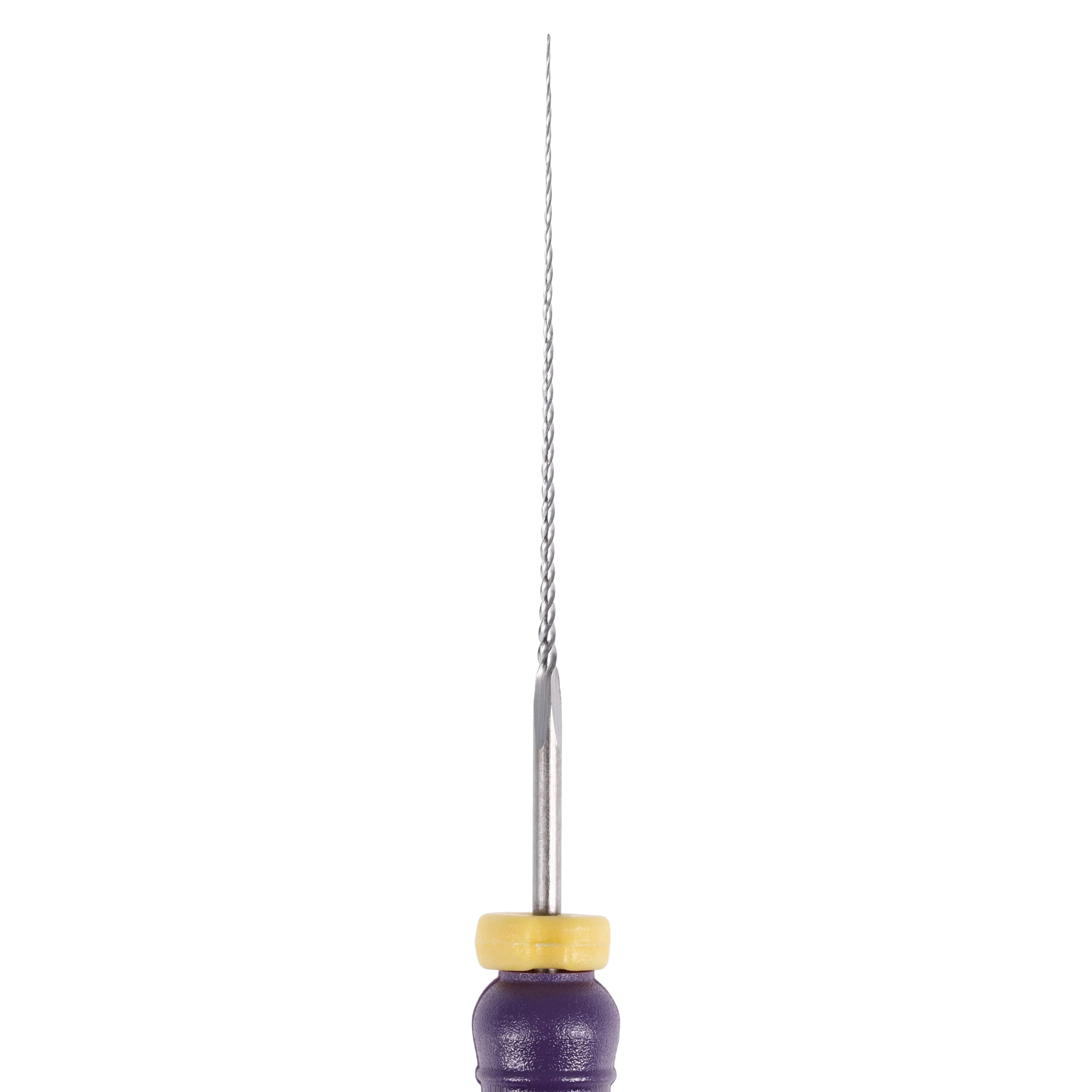 Maillefer C-Files, Stainless Steel, Size #10, 25 mm, Purple, 6/Pk, 670996 thumbnail 2