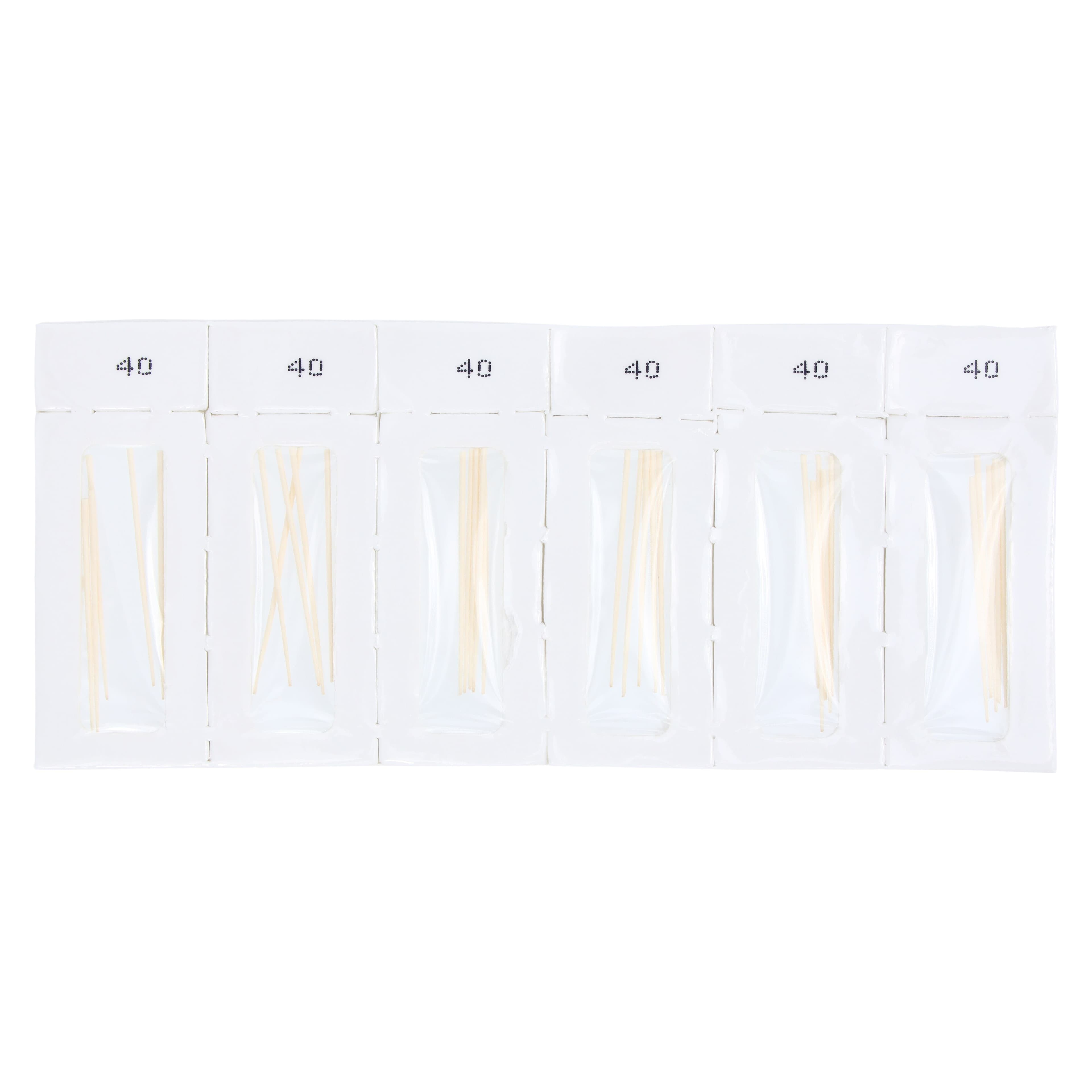 Dentsply Maillefer Absorbent Paper Points, ISO #15-40 Assorted, 0.02 Taper, Hand Rolled, Sterile, 180/Box, 670184 thumbnail 2