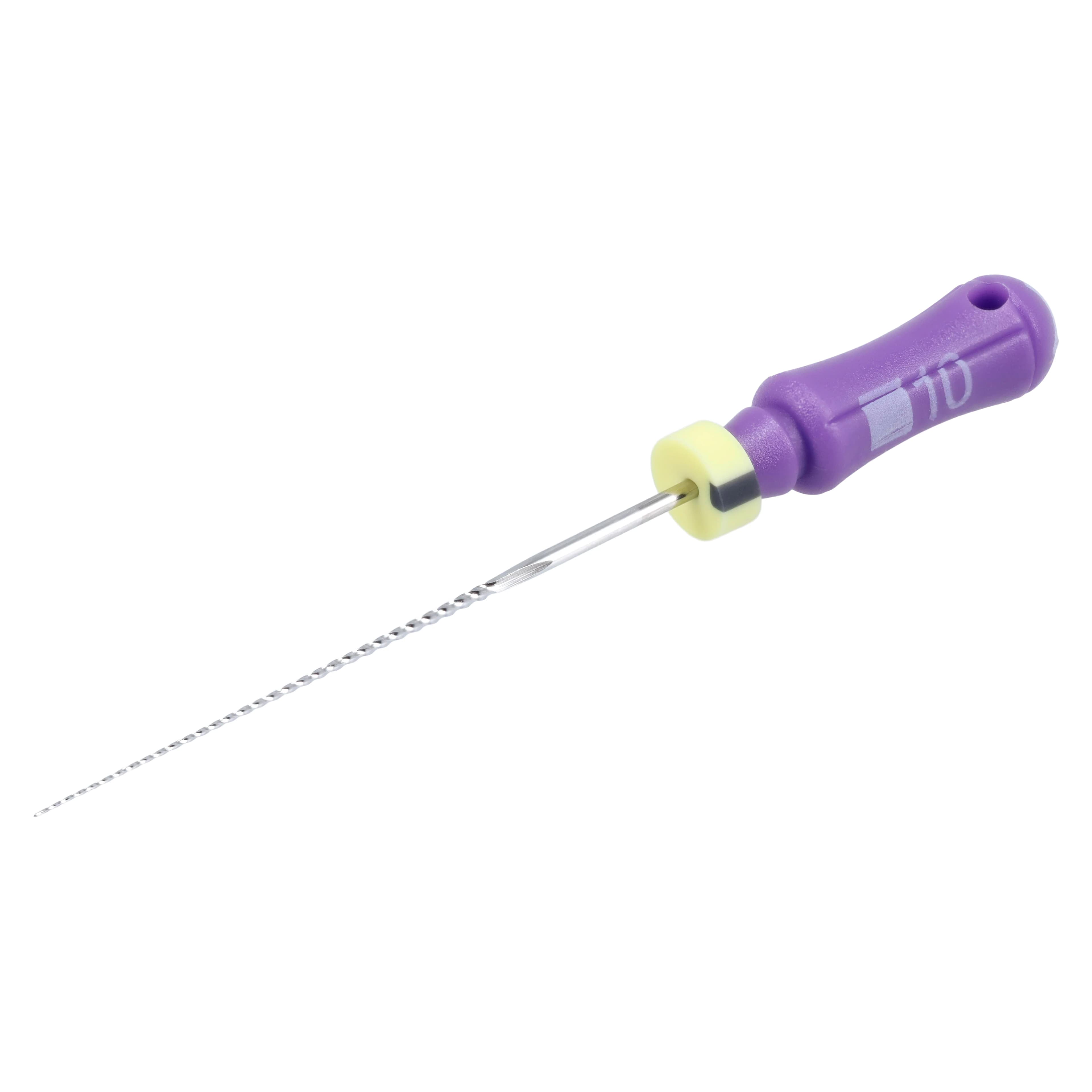 Dentsply Maillefer K-File #10, 25mm, Stainless Steel, Pack of 6, 671131 thumbnail 2