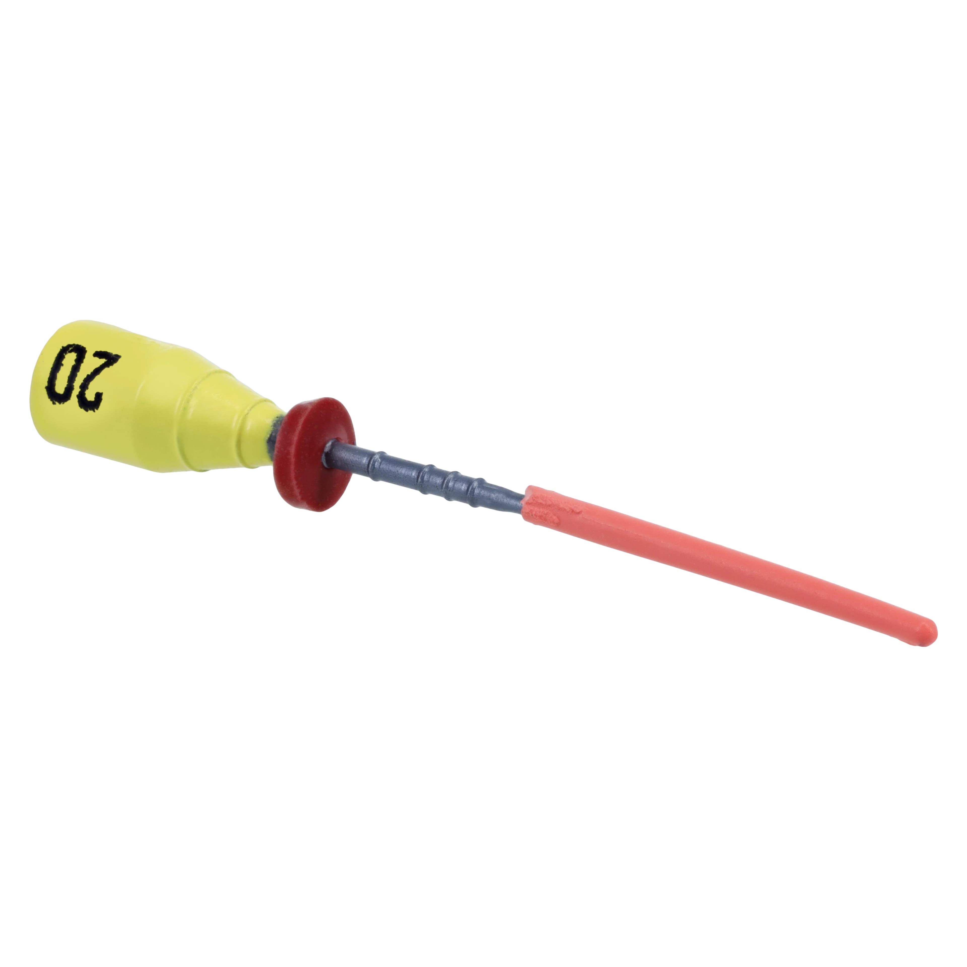 Densfil Plastic Obturators, Refill, 25 mm, #20, Yellow, 6/Pk, 669199 thumbnail 4