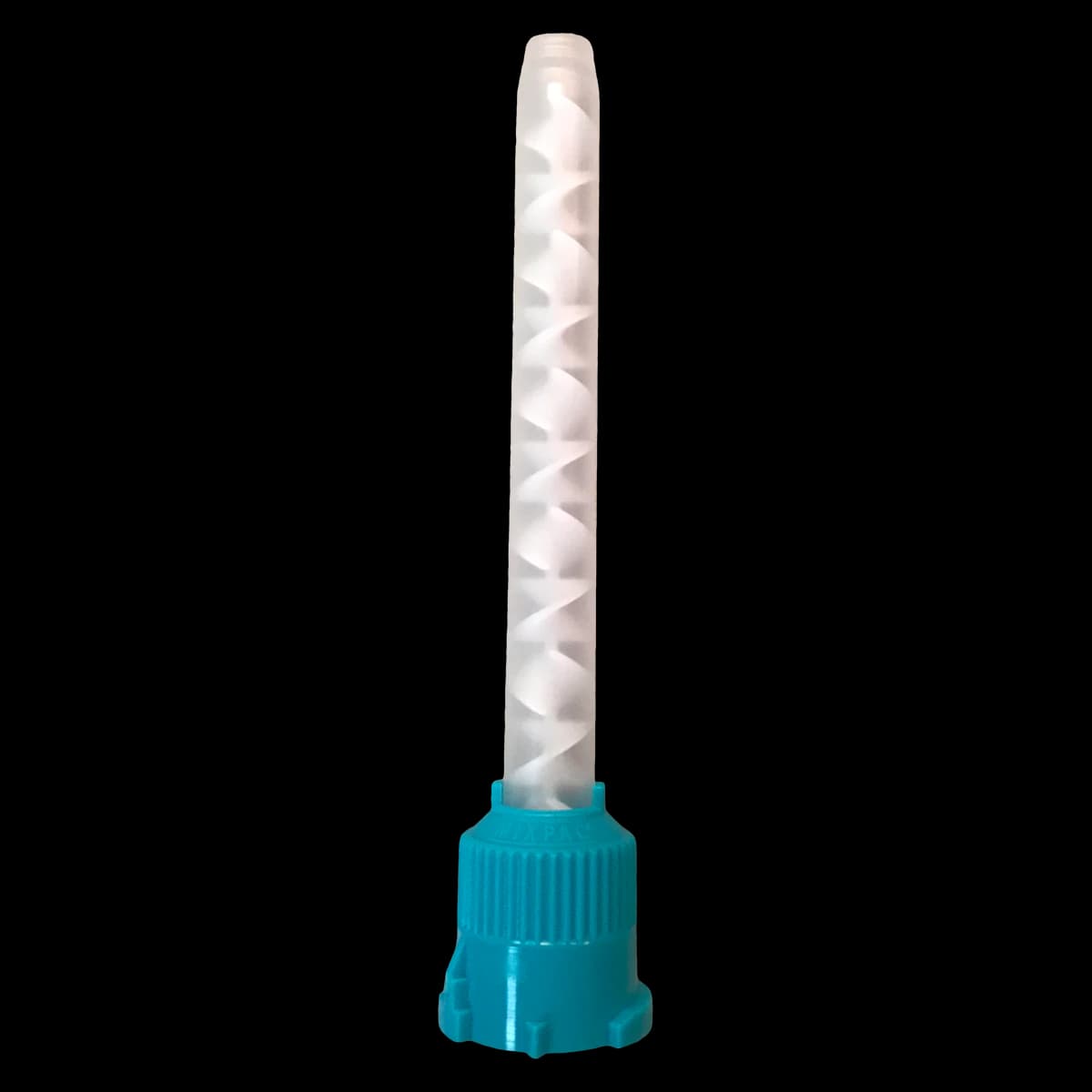 Dentsply Sirona Mixing Tips, Teal, Large 6.5mm, for 50ml Cartridges, 48/Pkg, 678212 - Regisil, Mixing Tips, 48/Pkg., Green, 678212 - Image 1