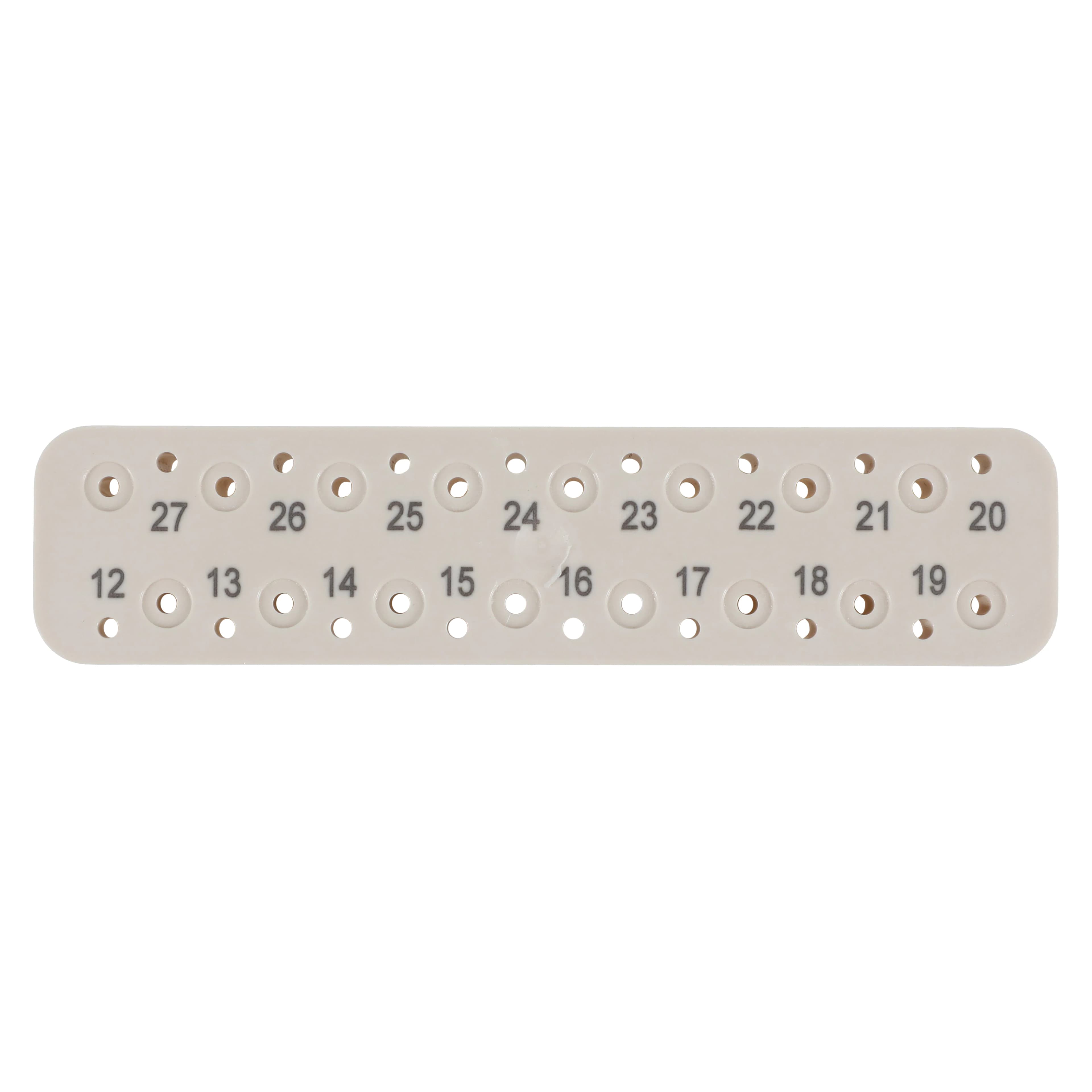 Dentsply Sirona FileMate Measuring Block, 32 Half-Millimeter Depth Guides, Autoclavable Plastic, 1/Pk, 671677 thumbnail 4