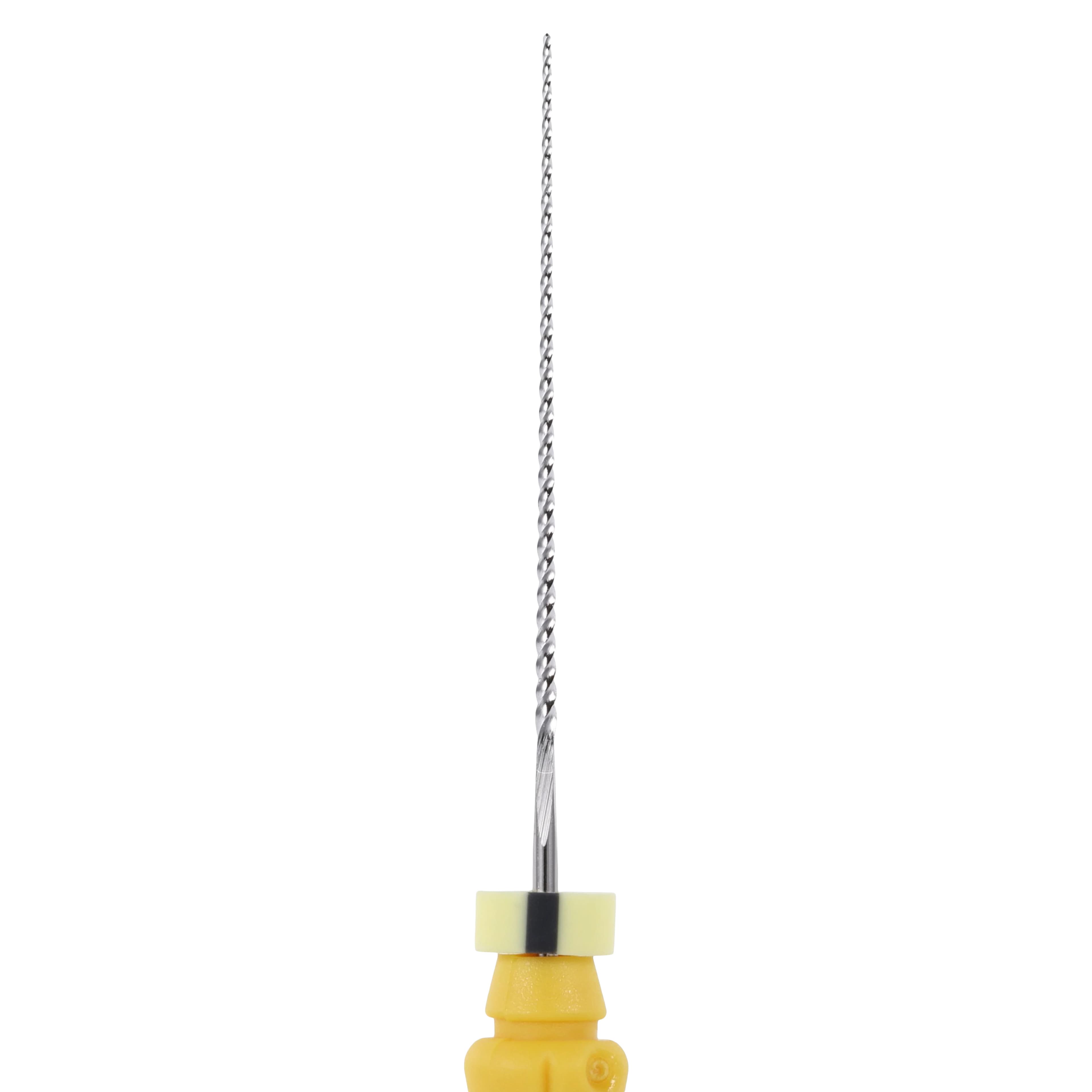 Dentsply Maillefer K-File, Stainless Steel, 21 mm, #20, Yellow, 6/Pk, 671103 thumbnail 2