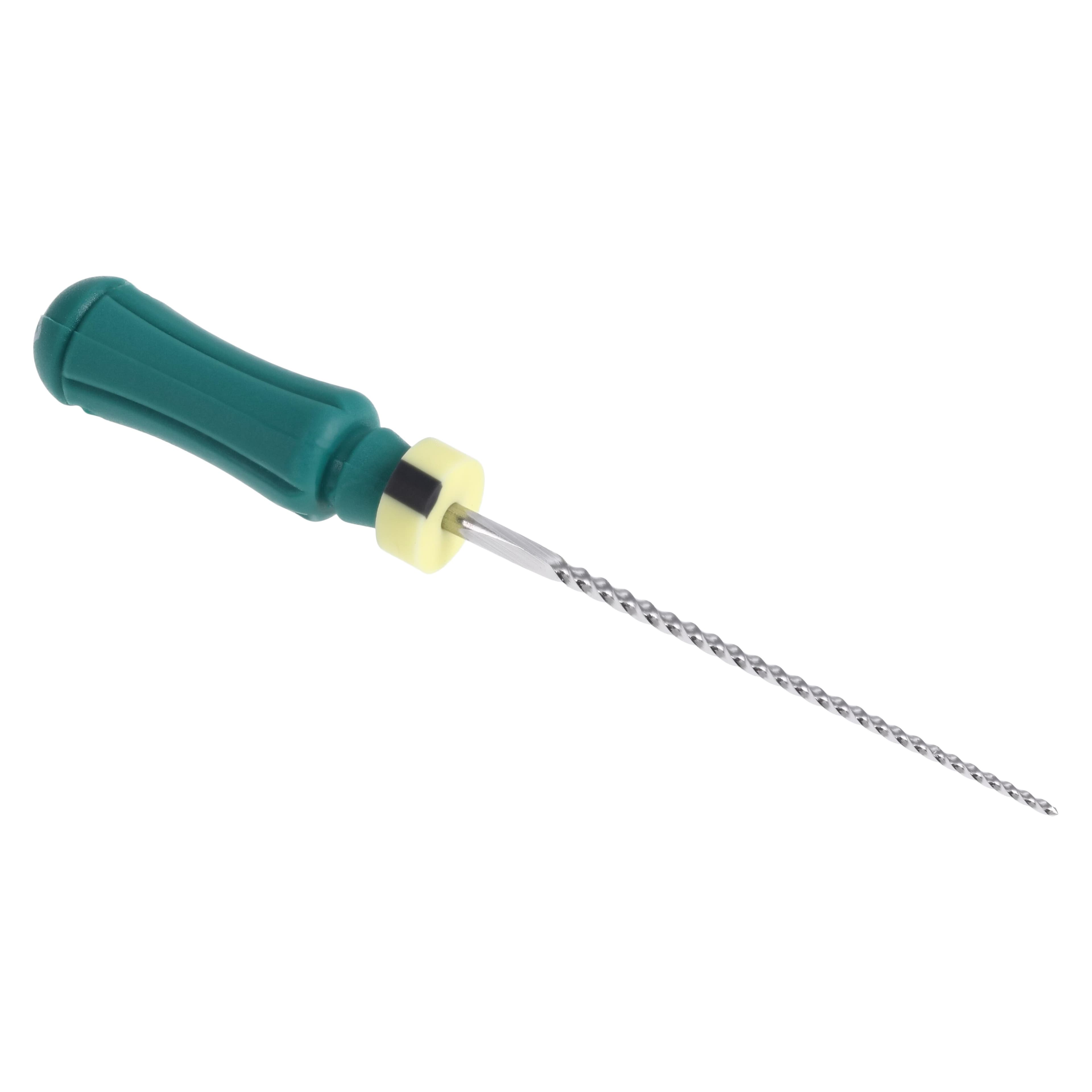 Dentsply Maillefer K-Files, Size #35, 21mm, Stainless Steel, Color Coded Green, 6/Pack, #671106 thumbnail 3
