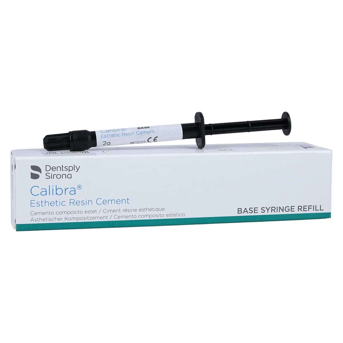 Calibra Esthetic Resin Cement, Base Refill, Light, 2 g Syringe, 607061 thumbnail 2