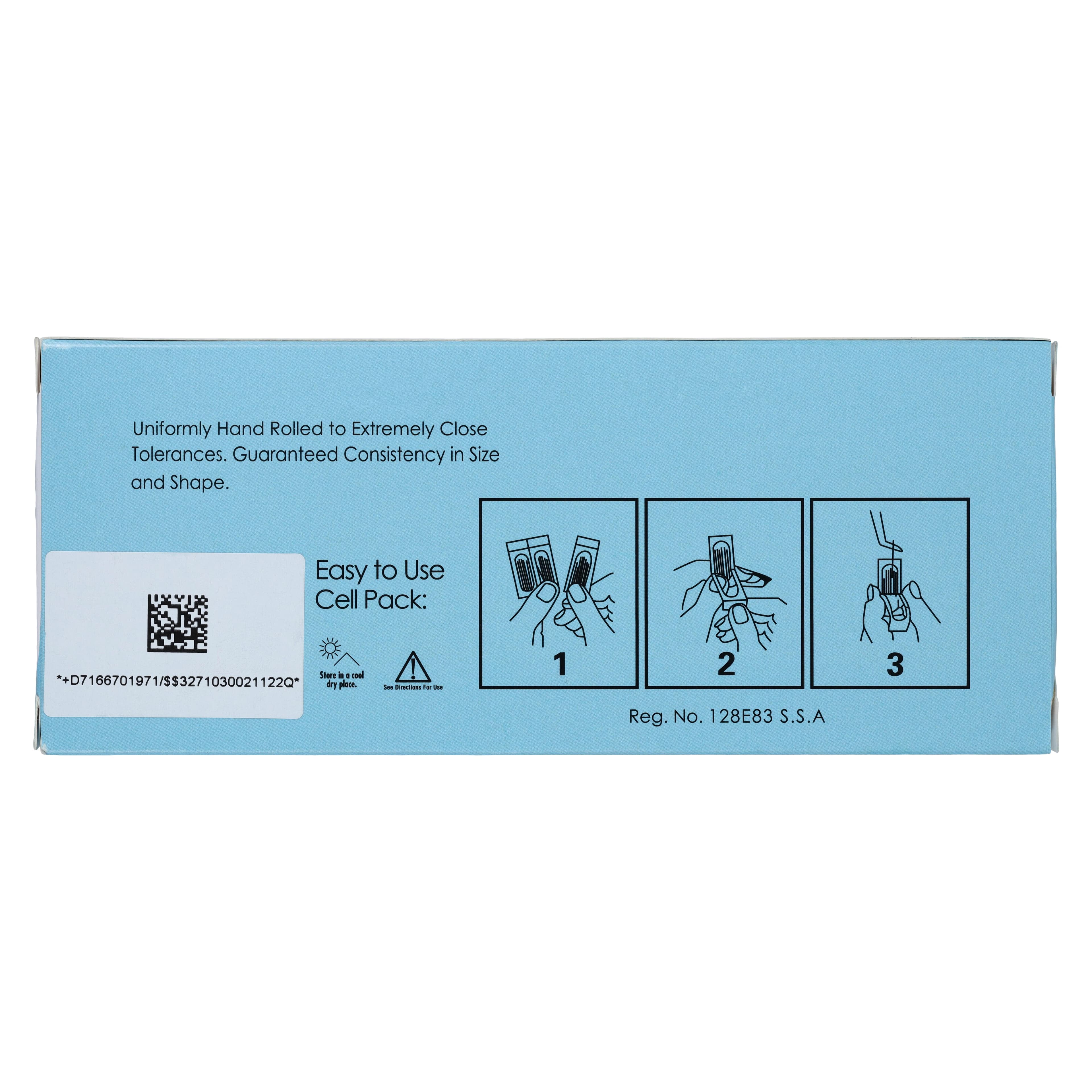 Dentsply Sirona Absorbent Paper Points, .06 Taper, #35, Green, Sterile, Cell Pack, 180/Pk, 670197 thumbnail 3