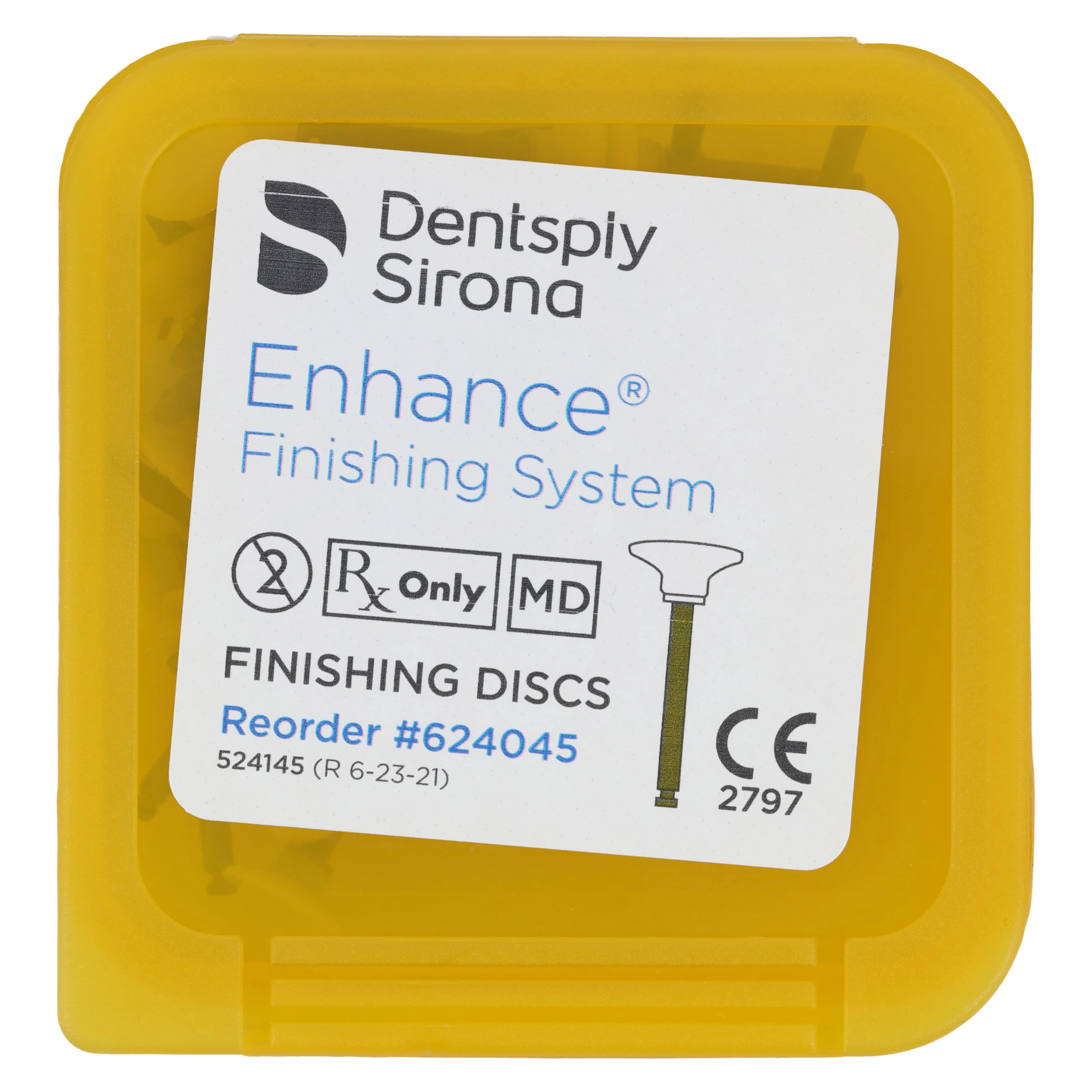 Enhance Finishing System Disc Refill, RA Shank, Aluminum Oxide, 40/Pk, 624045 thumbnail 5