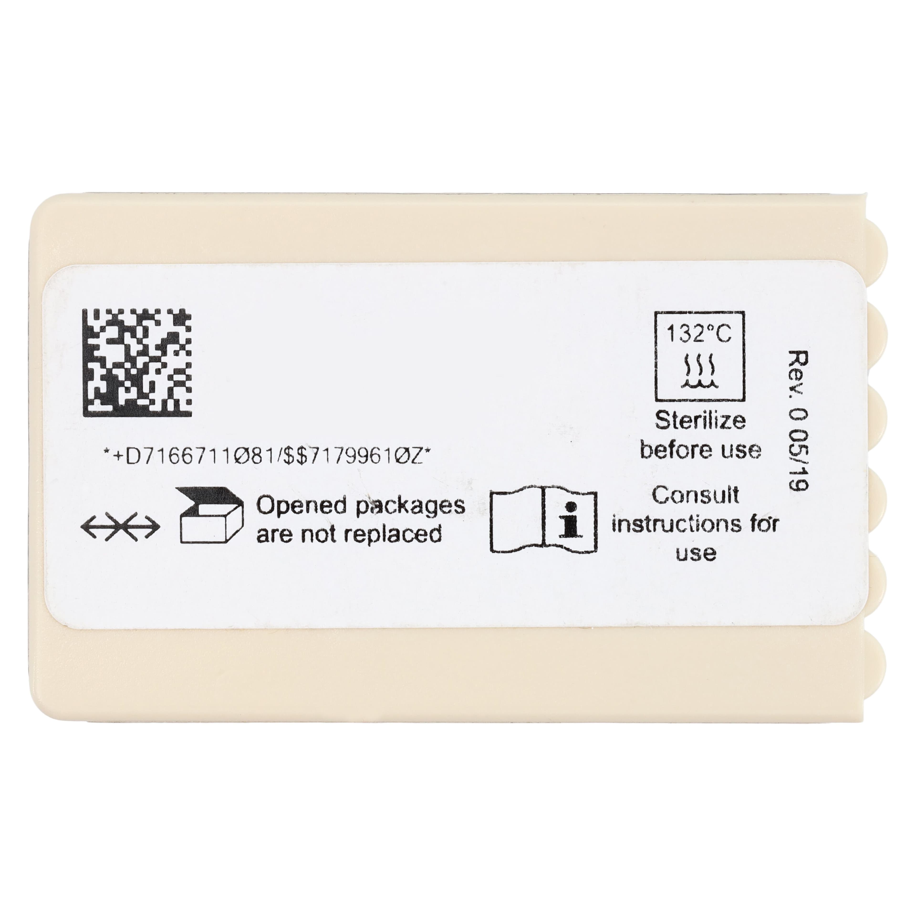 Maillefer K-File, Stainless Steel, 21 mm, #45, White, 6/Pk, 671108 thumbnail 2