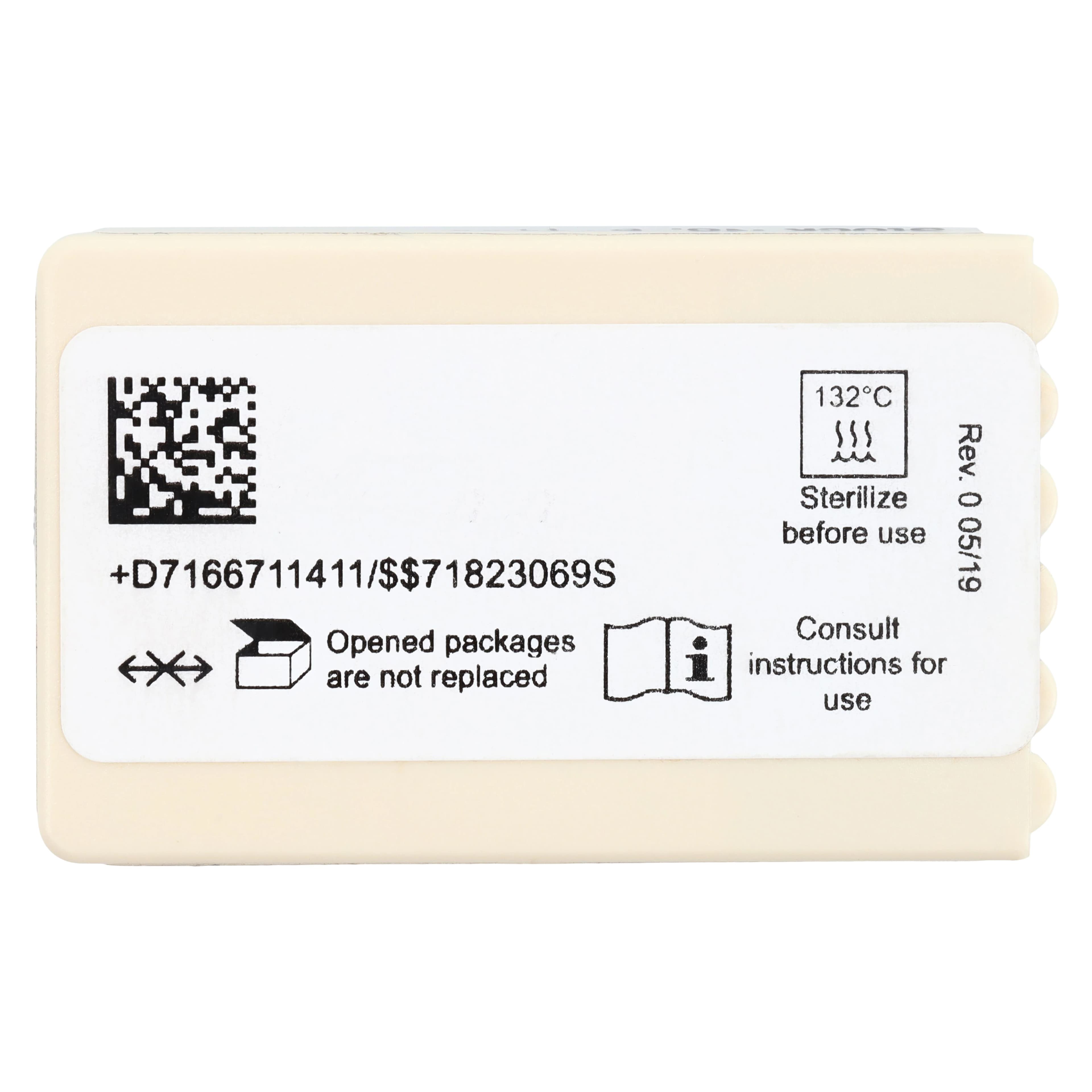 Dentsply Maillefer K-File #60, 25mm, Stainless Steel, Color-Coded Blue, Pack of 6, 671141 thumbnail 2