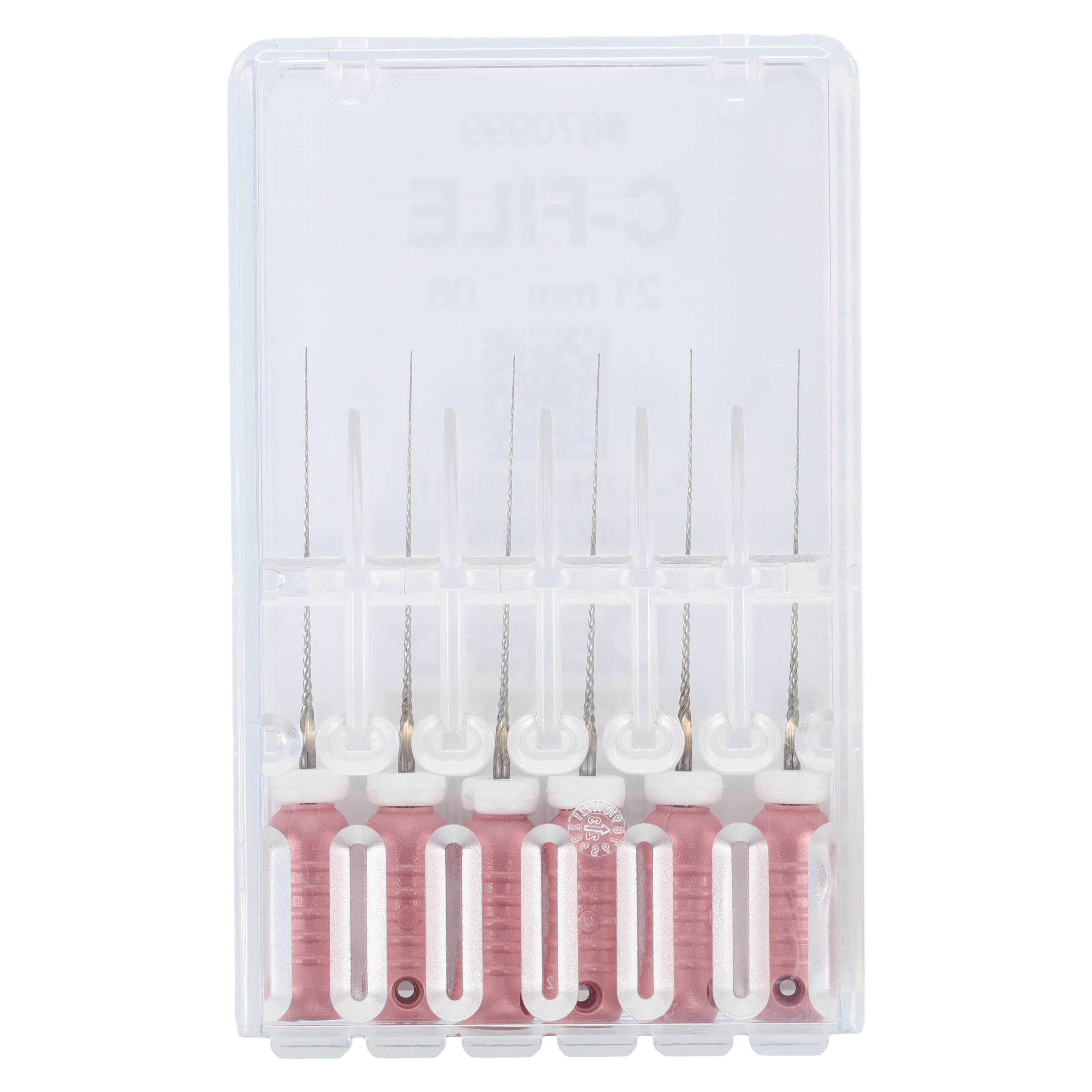 Dentsply Maillefer Stainless Steel C-Files, 21 mm, #06, Pink, 6/Pk, 670999 thumbnail 5