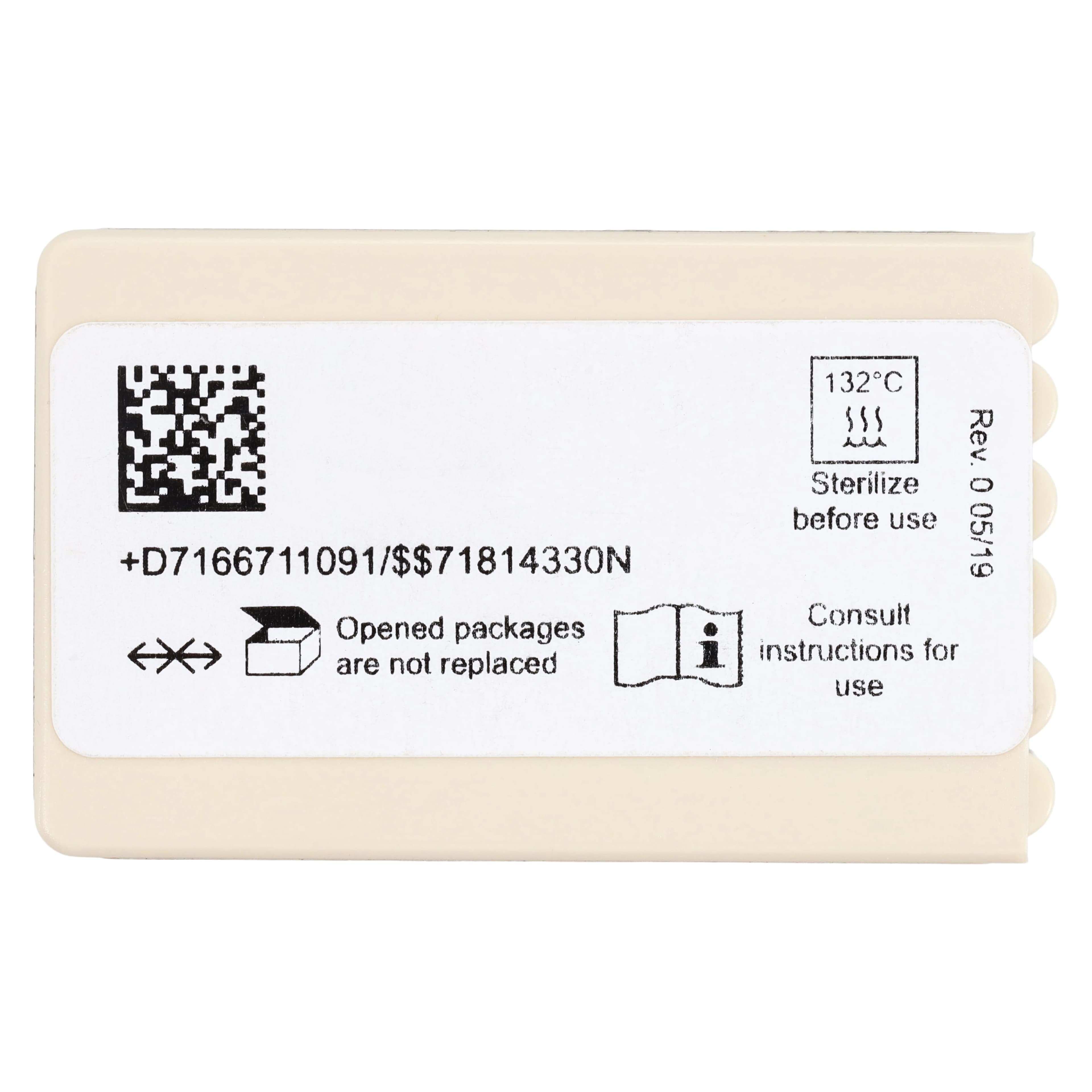 Dentsply Maillefer K-Files, Stainless Steel, 21 mm, #50, Yellow, 6/Pk, 671109 thumbnail 2