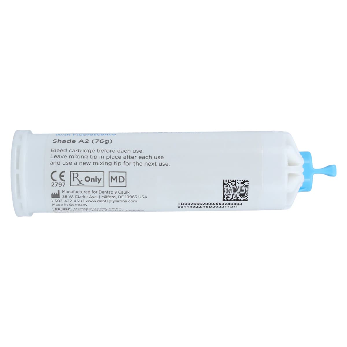 Integrity Temporary Crown & Bridge Material, Complete Cartridge Package, 76 g, Shade A2, 1/Pk, 666200 thumbnail 4