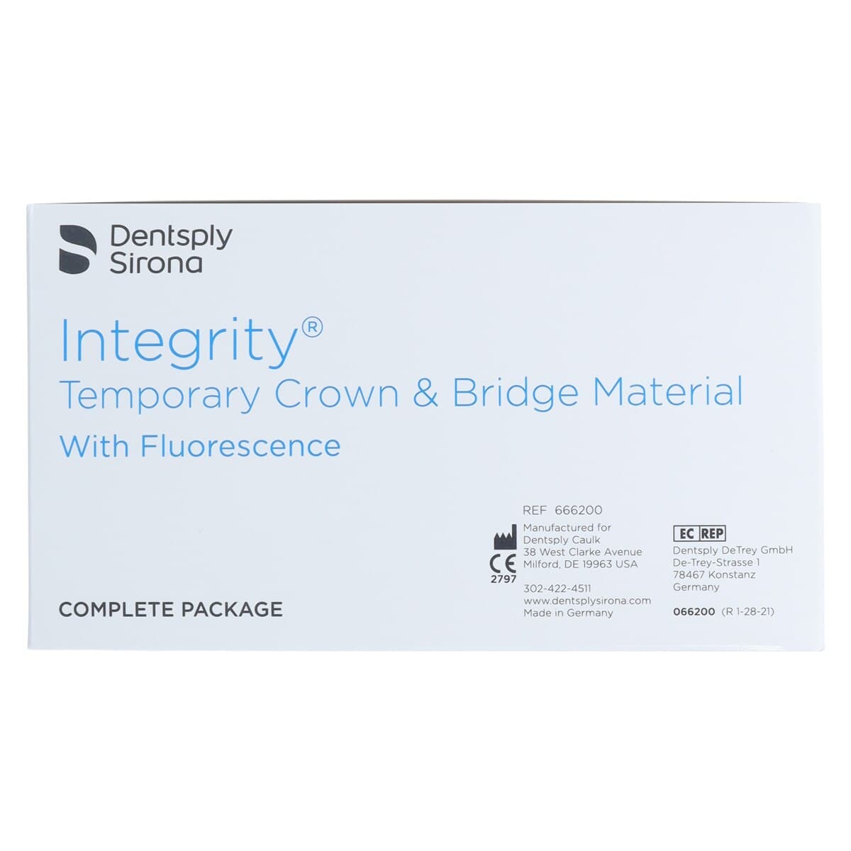 Integrity Temporary Crown & Bridge Material, Complete Cartridge Package, 76 g, Shade A2, 1/Pk, 666200 thumbnail 10