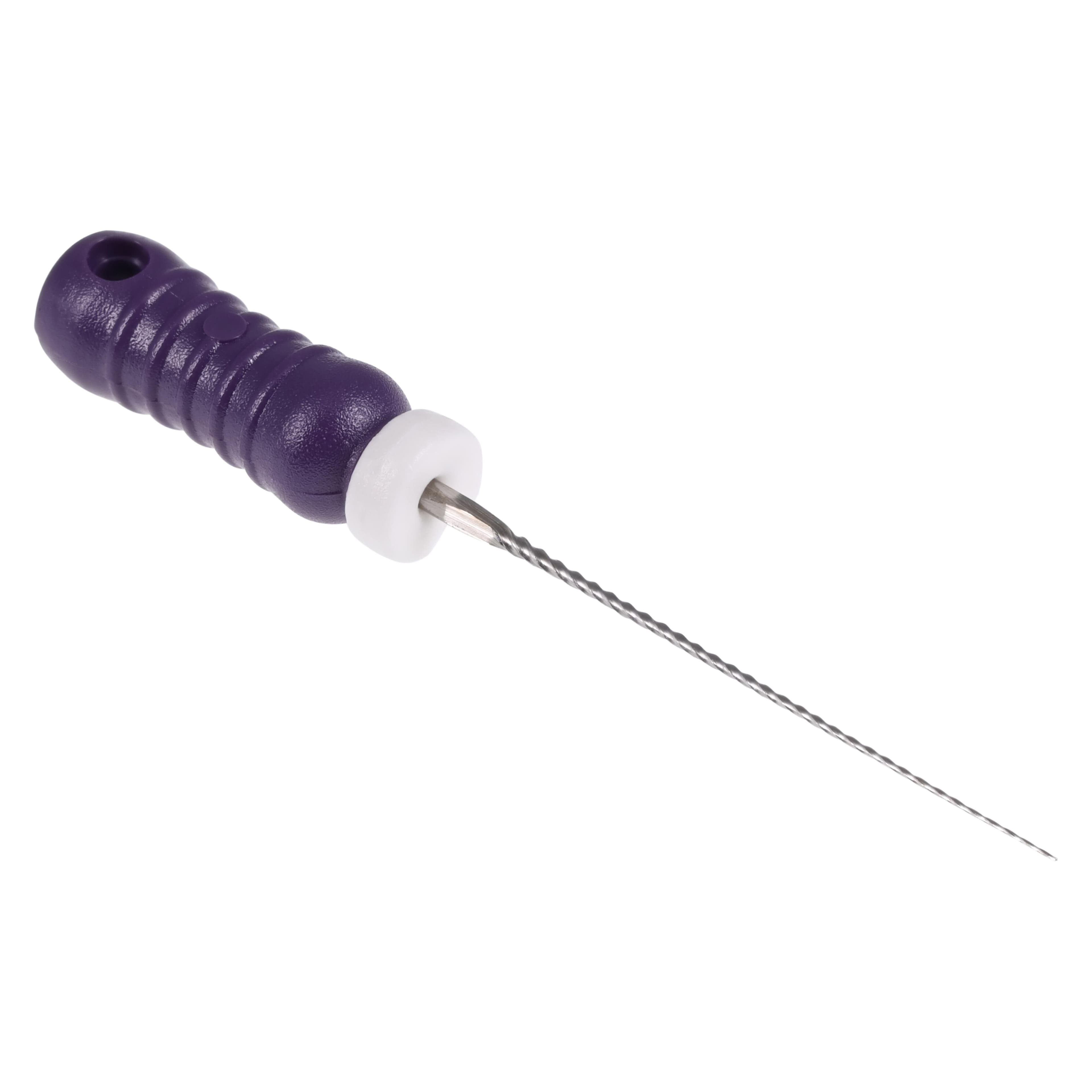 Dentsply Maillefer C-File Stainless Steel, Size #10, 21mm, Purple, 6/Pack, 670997 thumbnail 3