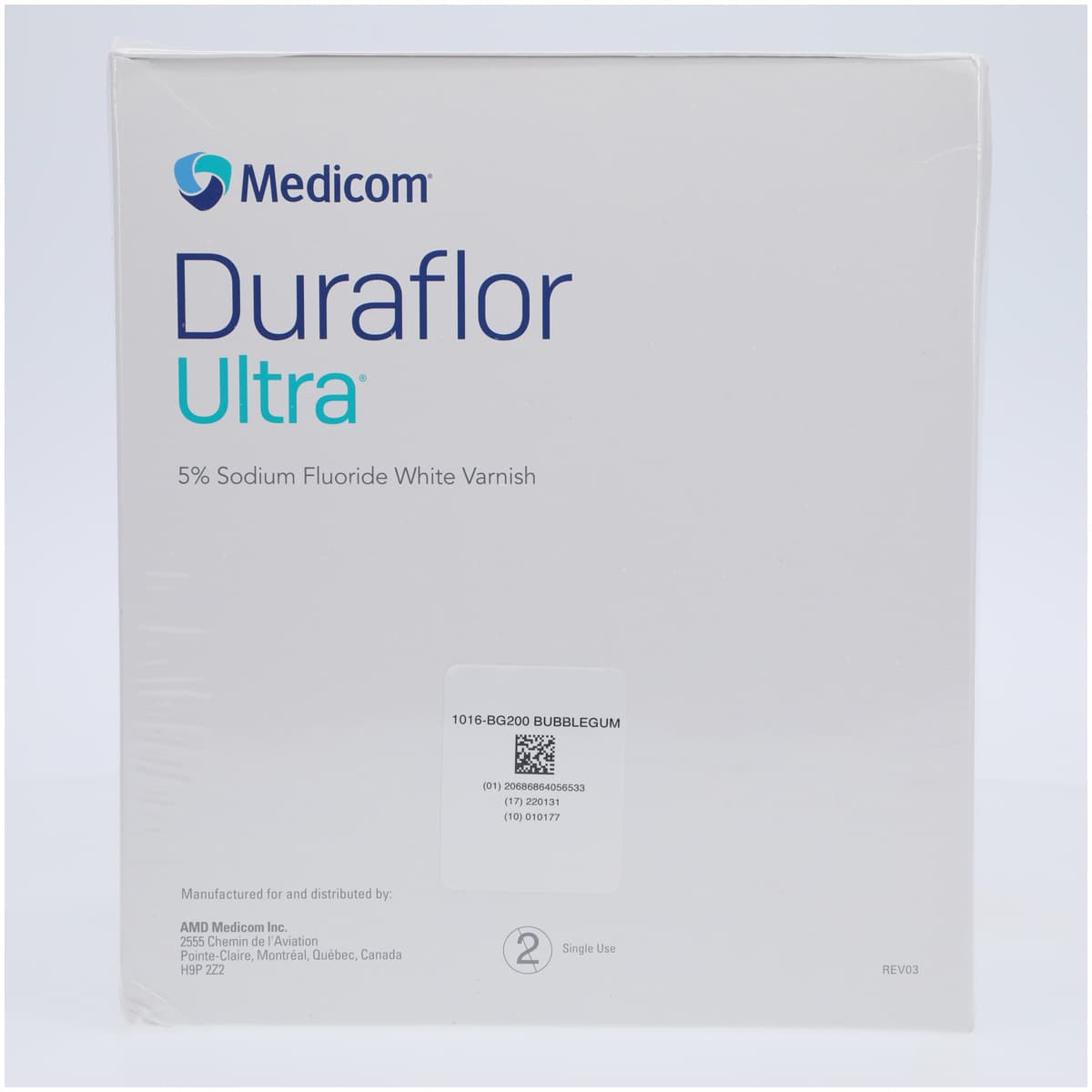 Duraflor Ultra 5% Sodium Fluoride White Varnish, 0.4 mL Unit Dose, Bubblegum, 200/Box, 1016-BG200 thumbnail 4