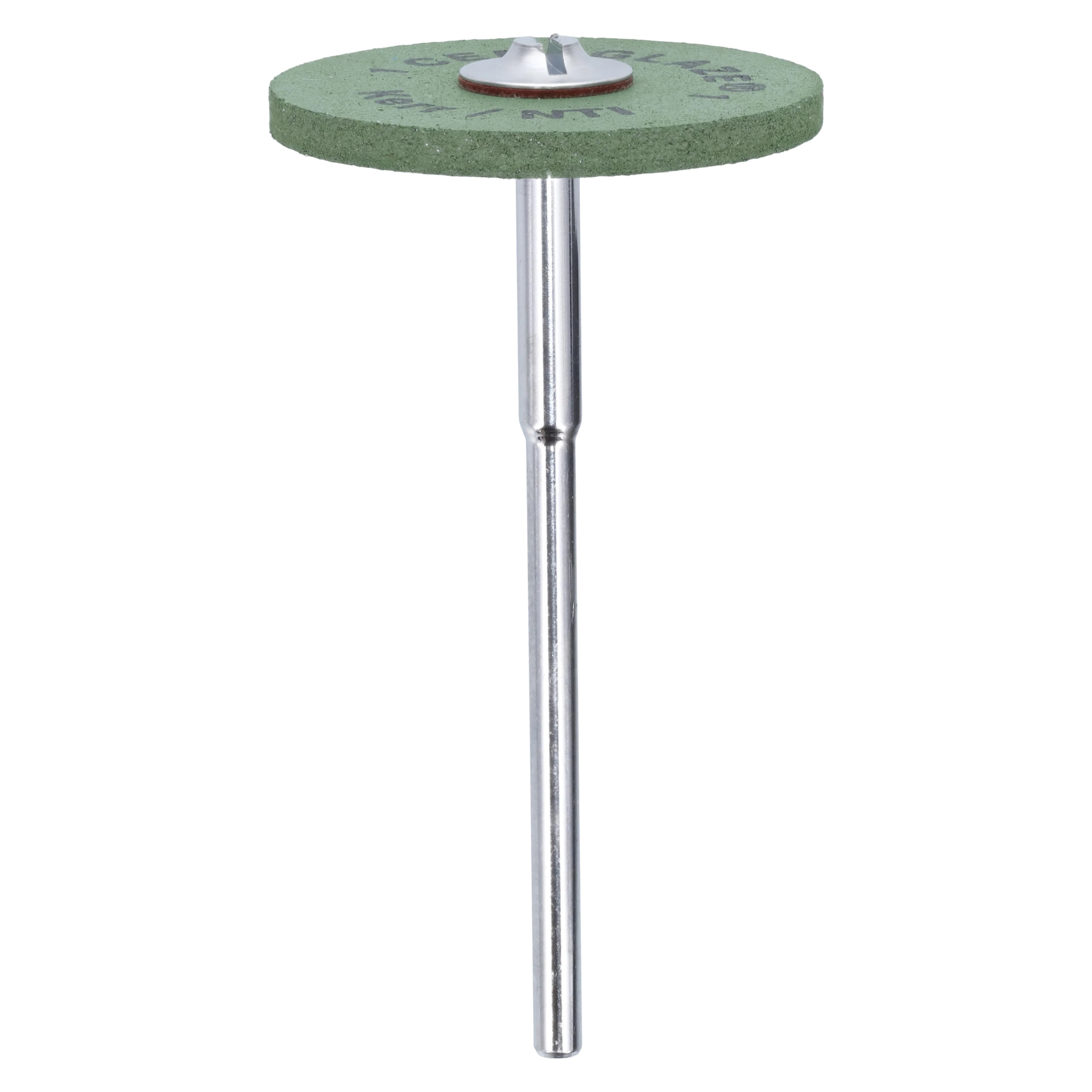 CeraGlaze Diamond-Impregnated Porcelain Polishing System, Coarse Green Pre-Polishing, HP, Large Wheel 25 mm, P301, 1/Pk thumbnail 2