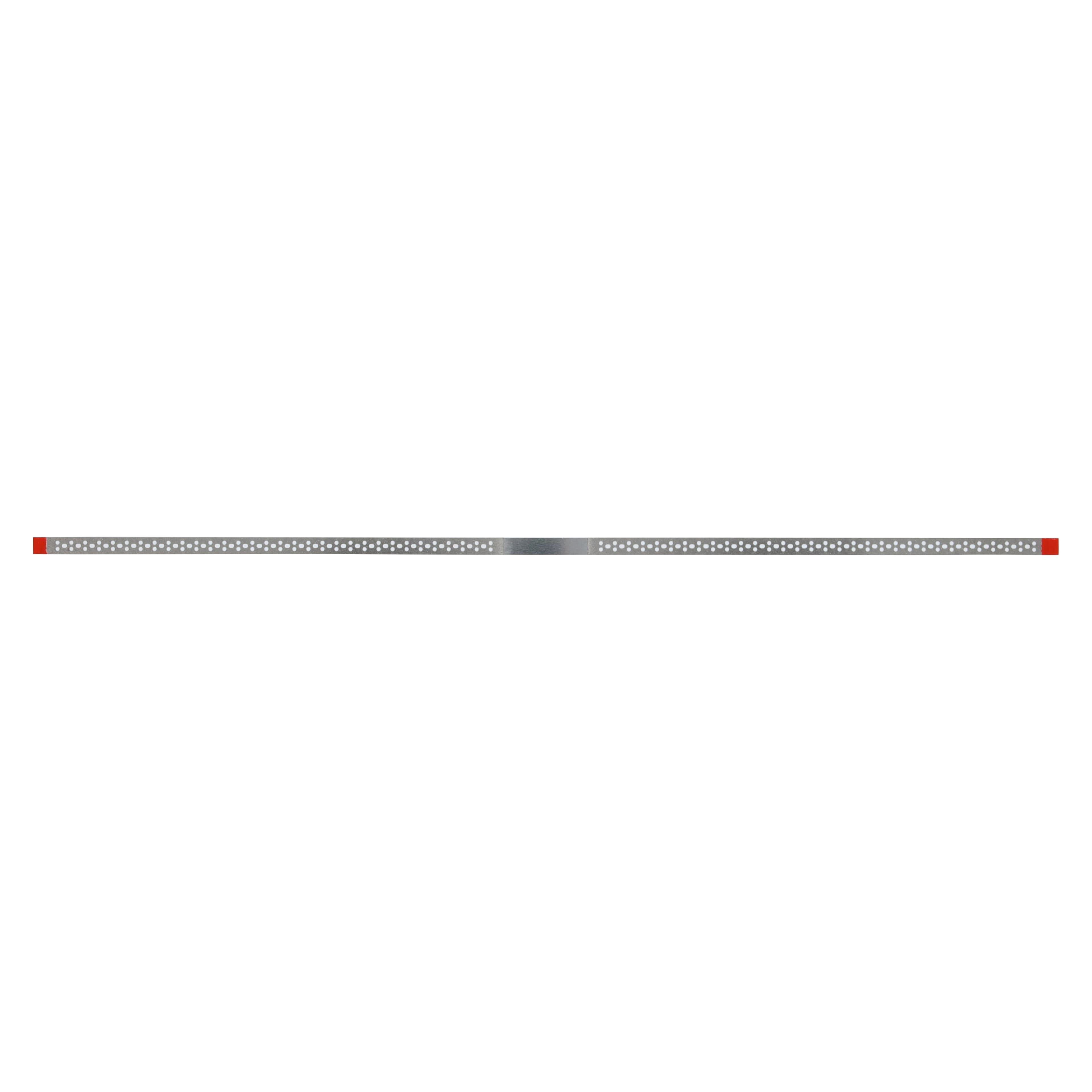 NTI Perforated Diamond Finishing Strips, Narrow, 2.5 mm Wide, 0.10 mm Thick, Fine (Red), 150 mm Long, 10/Pkg, FSP2-F thumbnail 3
