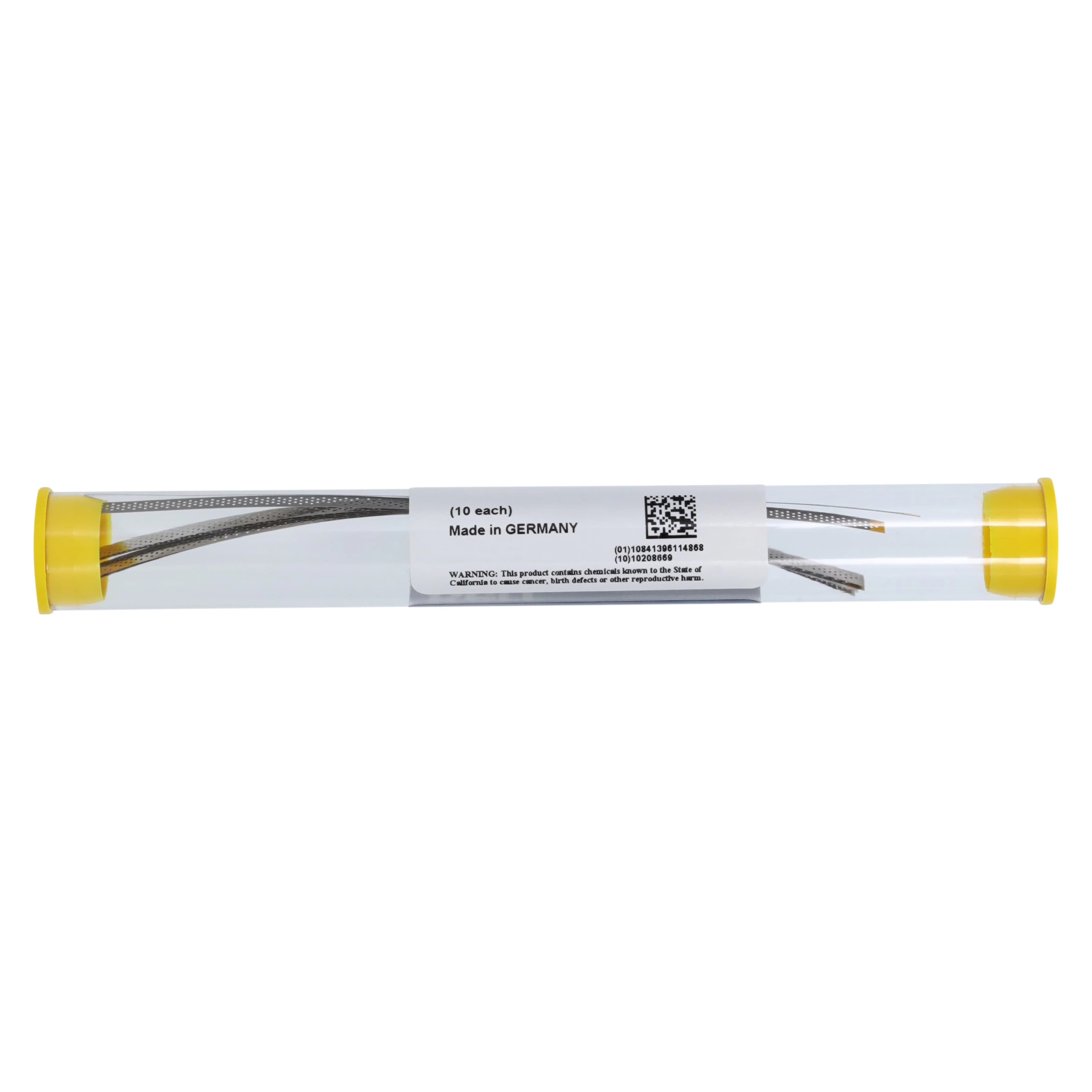 NTI Perforated Diamond Finishing Strips, Wide, 4.0 mm, Superfine (Yellow), 150 mm Long, 10/Pk, FSP4-SF thumbnail 5