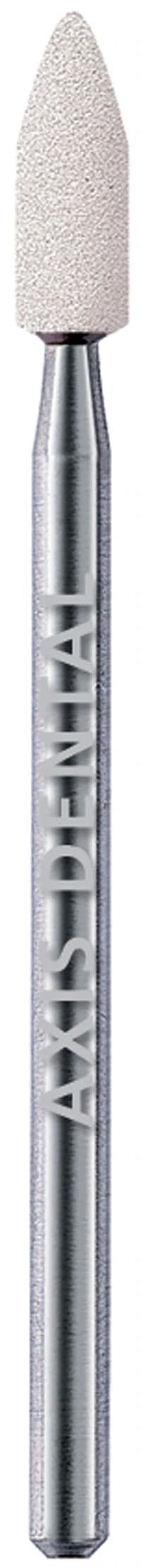 NTI White Abrasive Small Flame HP Fine, 7 mm, WF661-HP100, 100/Pk - NTI® Abrasive Small Flame White HP Pack of 100 - Image 1