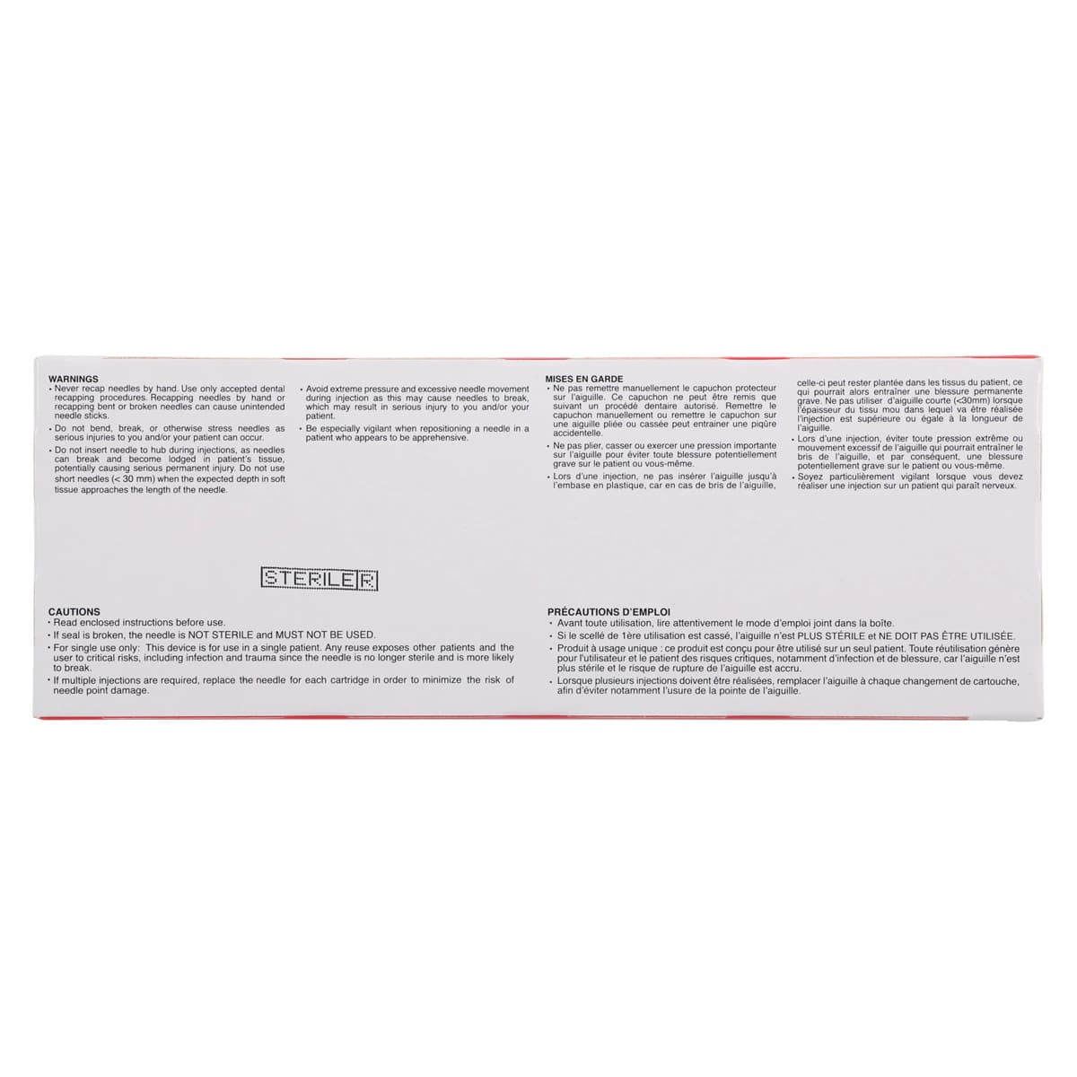 Septoject Dental Hypodermic Needles, Plastic Hub, 30 Gauge, Short, Blue, 100/Box, 01-N1301 thumbnail 7