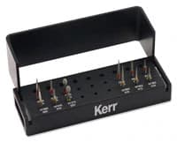 Kerr NTI Composite Contouring and Finishing Logic Set, FG Diamond Burs, Fine & Superfine, 6 Shapes, LS-301, 1/Pk - Composite Contouring and Finishing Logic Set, 1/Pk, LS-301 - Image 1