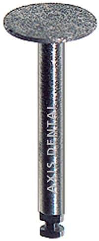 NTI Sintered Diamond Disc, RA (Right-Angle Latch), Double Sided, Coarse, Green, #5114/D5114, 8.00 mm Diameter, 0.50 mm Thickness, 1/Pkg - NTI® Sintered Diamond Discs – RA, Double Sided, Coarse, Green, # 5114, 8.00 mm Diameter, 0.50 mm Thickness, 1/Pkg - NTI® Sintered Diamond Discs – RA, Double Sided, Coarse, Green, # 5114, 8.00 mm Diameter, 0.50 mm Thickness, 1/Pkg - Image 1