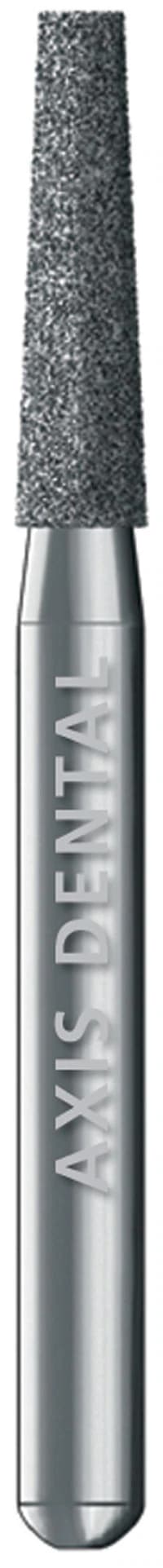NTI Gold Pack FG Diamond Bur, Coarse, Flat End Taper, #847-016, 1.6 mm Diameter, 8.0 mm Length, 50/Pk, C847-016G - NTI&reg; FG Diamonds - Coarse - #847-016 (8.0) - Gold Pack - Image 1