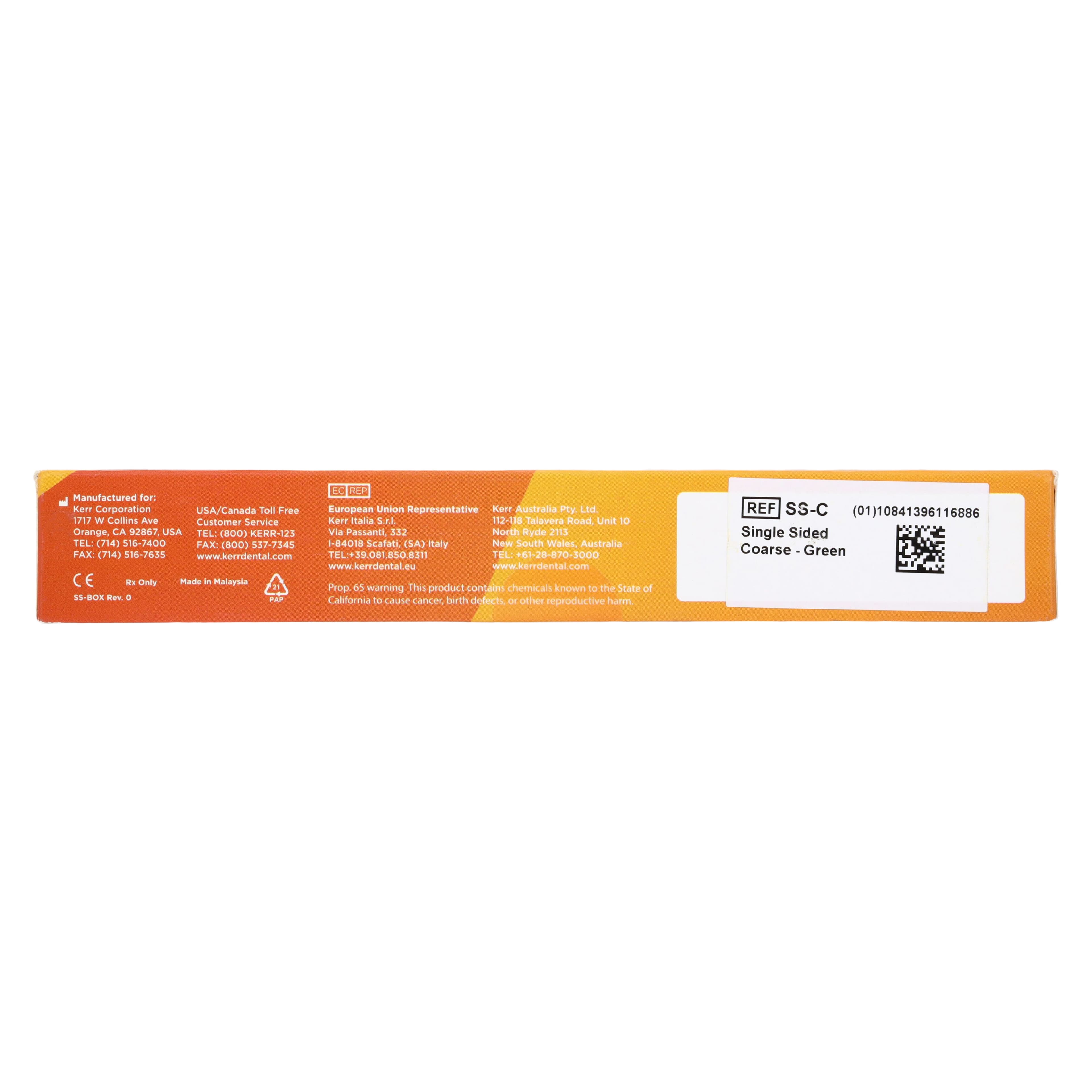 SmartStrip Finishing Strips, Single-Sided, 0.18 mm, Coarse, Green, 10/Pk, SS-C thumbnail 4