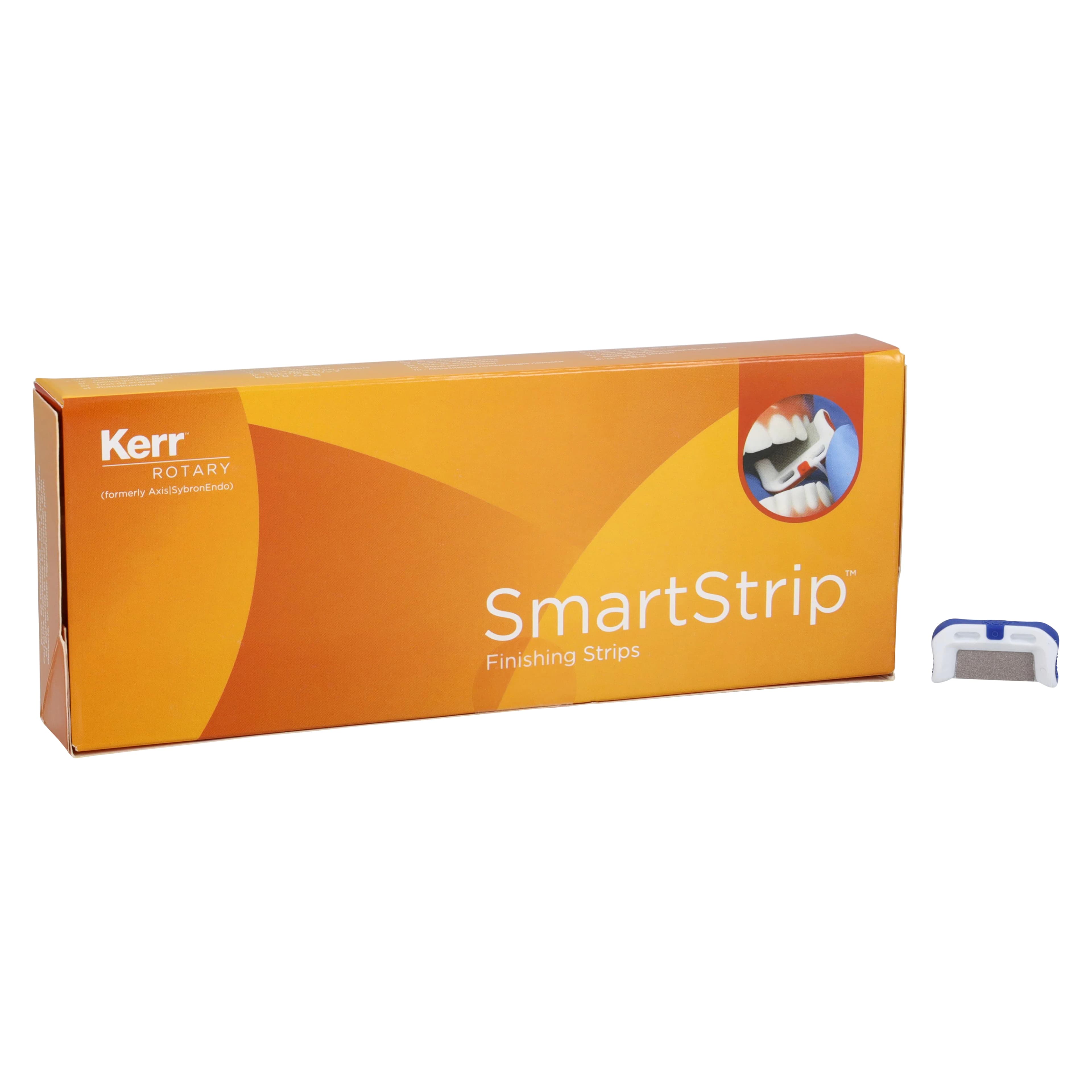 Axis Dental SmartStrip Double-Sided Finishing Strip, Medium Grit, Blue, 0.22mm, 10/Pk, SSDS-M - Axis - SmartStrip Double-Sided Medium Blue 10/Pk, SSDS-M - Image 1