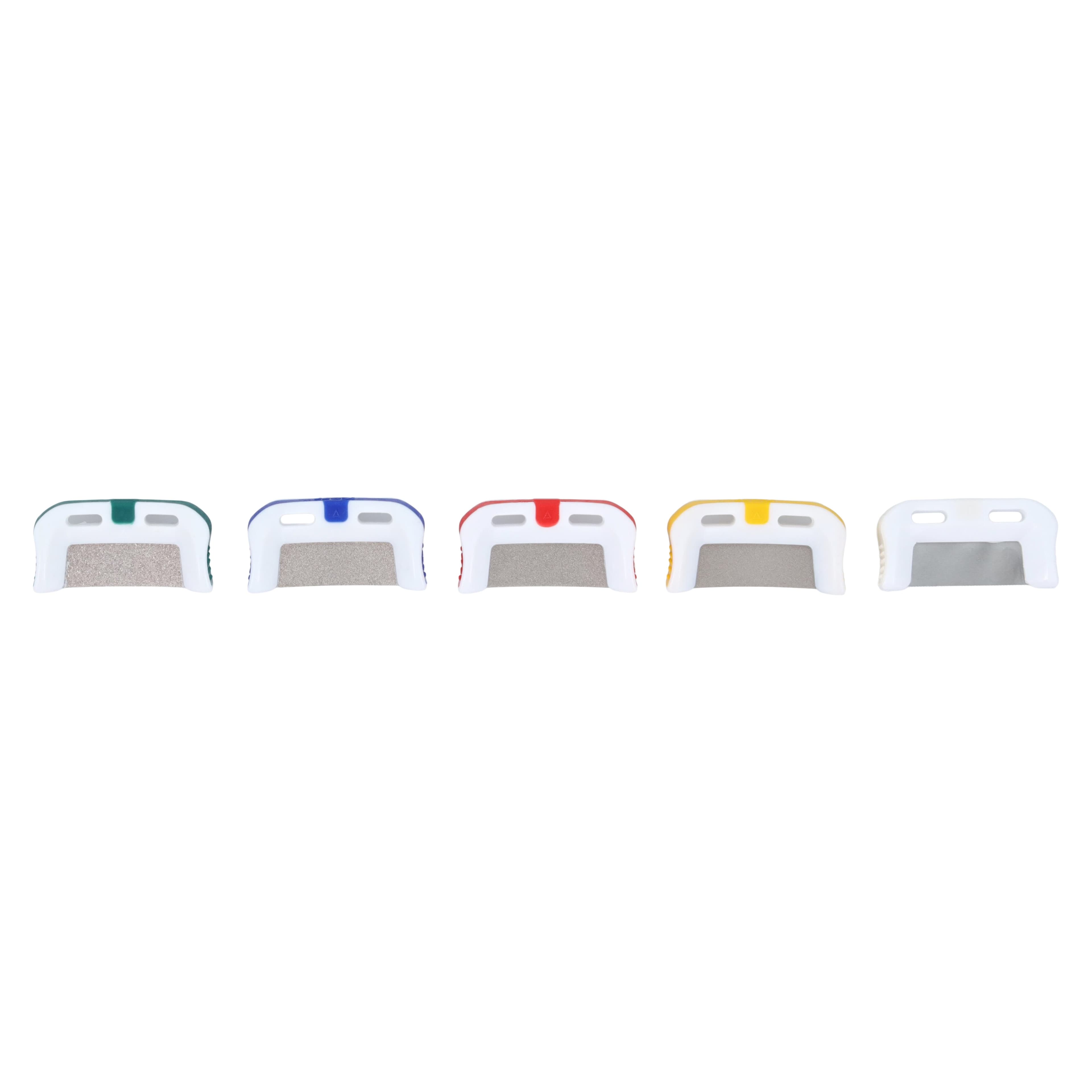 SmartStrip Single-Sided Curved Finishing Strips, Assorted Grits, 10/Pk, SSC-ASST thumbnail 3