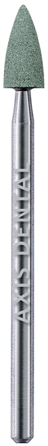 NTI Green Stone Large Point HP Medium, GM663-HP, 12/Pack - NTI Green Abrasive Large Point HP Pack of 12 - Image 1