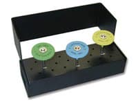Kerr CeraGlaze Porcelain Adjusting & Polishing Lab Set, Extra-Oral, LS-910, 3 Polishers - Indirect Restorative, Adjust and Polish, Logic Sets, CeraGlaze Adjust & Polish Lab, LS-910 - Image 1