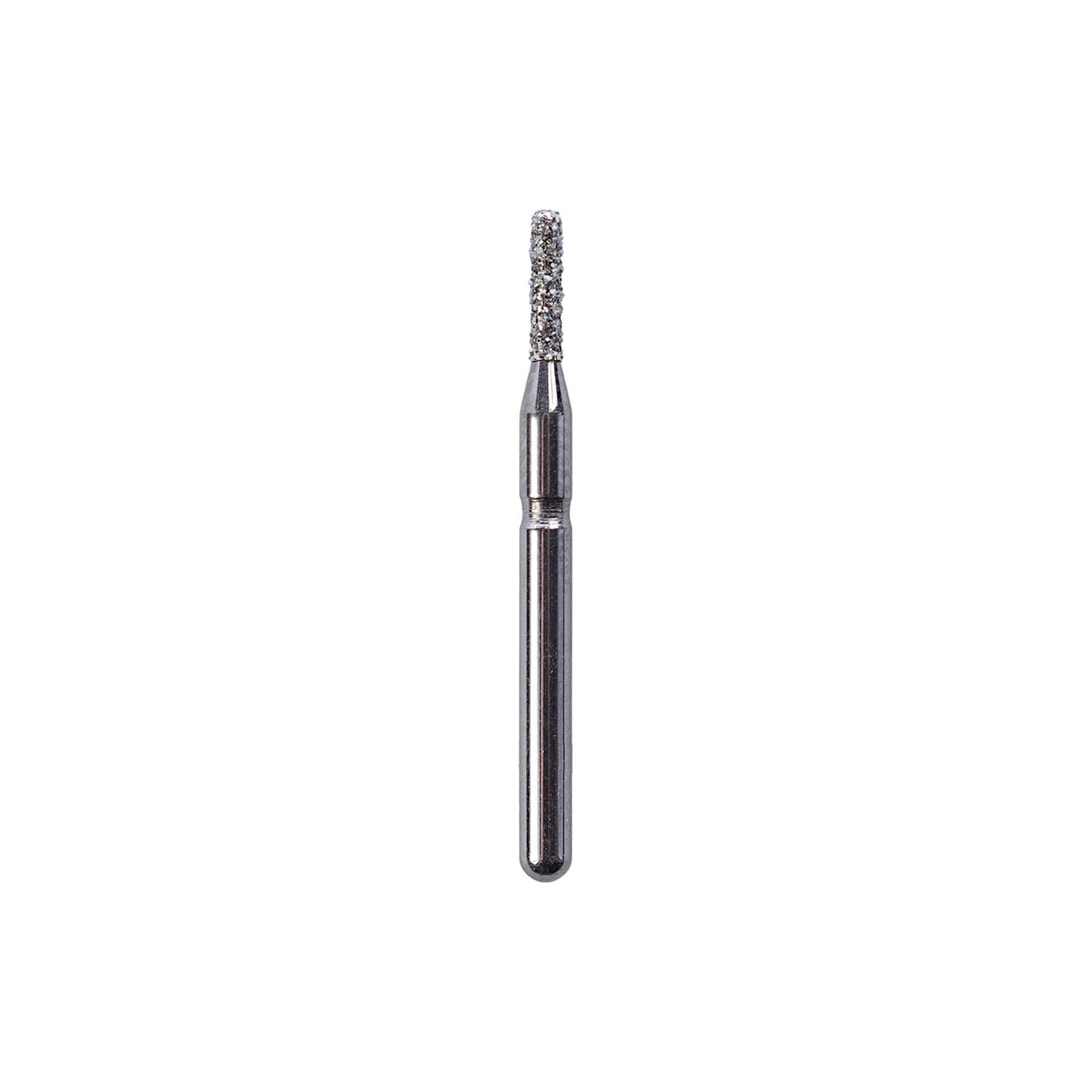 SimpliCut Single-Use Sterile Diamond Bur, Cylinder Rounded Shoulder, Coarse Grit, 25/Pkg, C835KR-010-D - #835KR-010 Coarse SimpliCut Diamond Bur Cylinder Rounded Shoulder Pack of 25 - Image 1