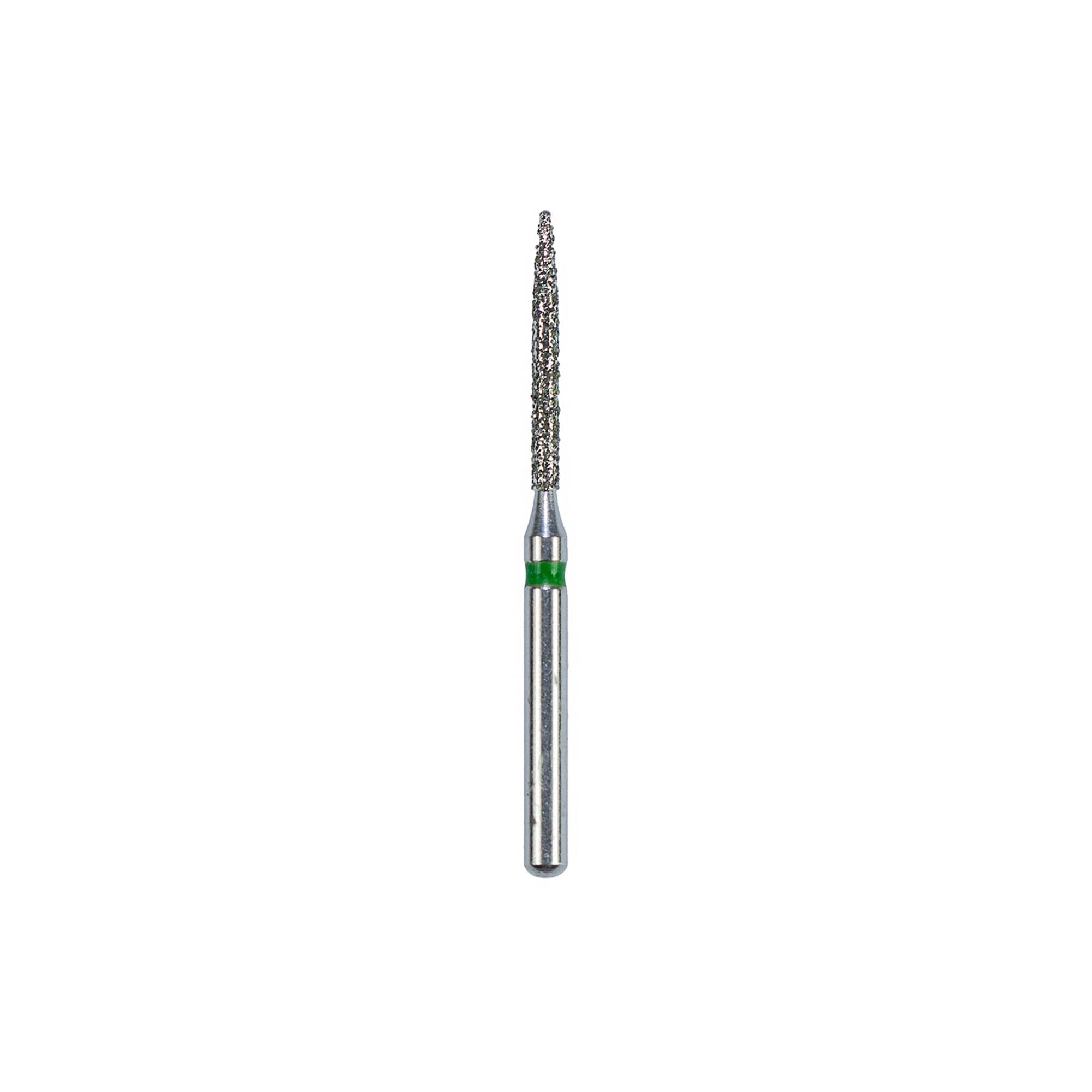 SimpliCut Single-Use Sterile Diamond Bur, Fine Grit, Flame, Friction Grip, 25/Pkg, F863-010-D - #863-010 Fine SimpliCut Diamond Bur Flame Pack of 25 - Image 1