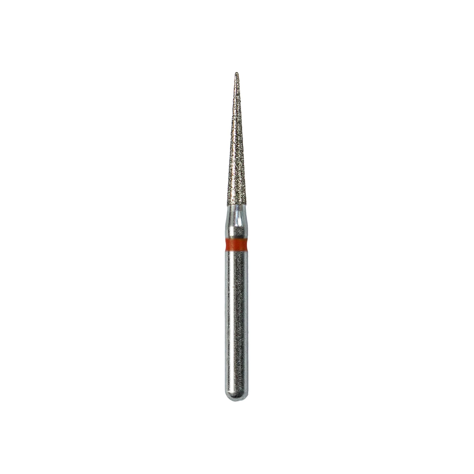 SimpliCut Sterile Single-Use Diamond Bur, Needle, Fine Grit, Friction Grip, 25/Pkg, F859-016-D - #859-016 Fine SimpliCut Diamond Bur Needle Pack of 25 - Image 1
