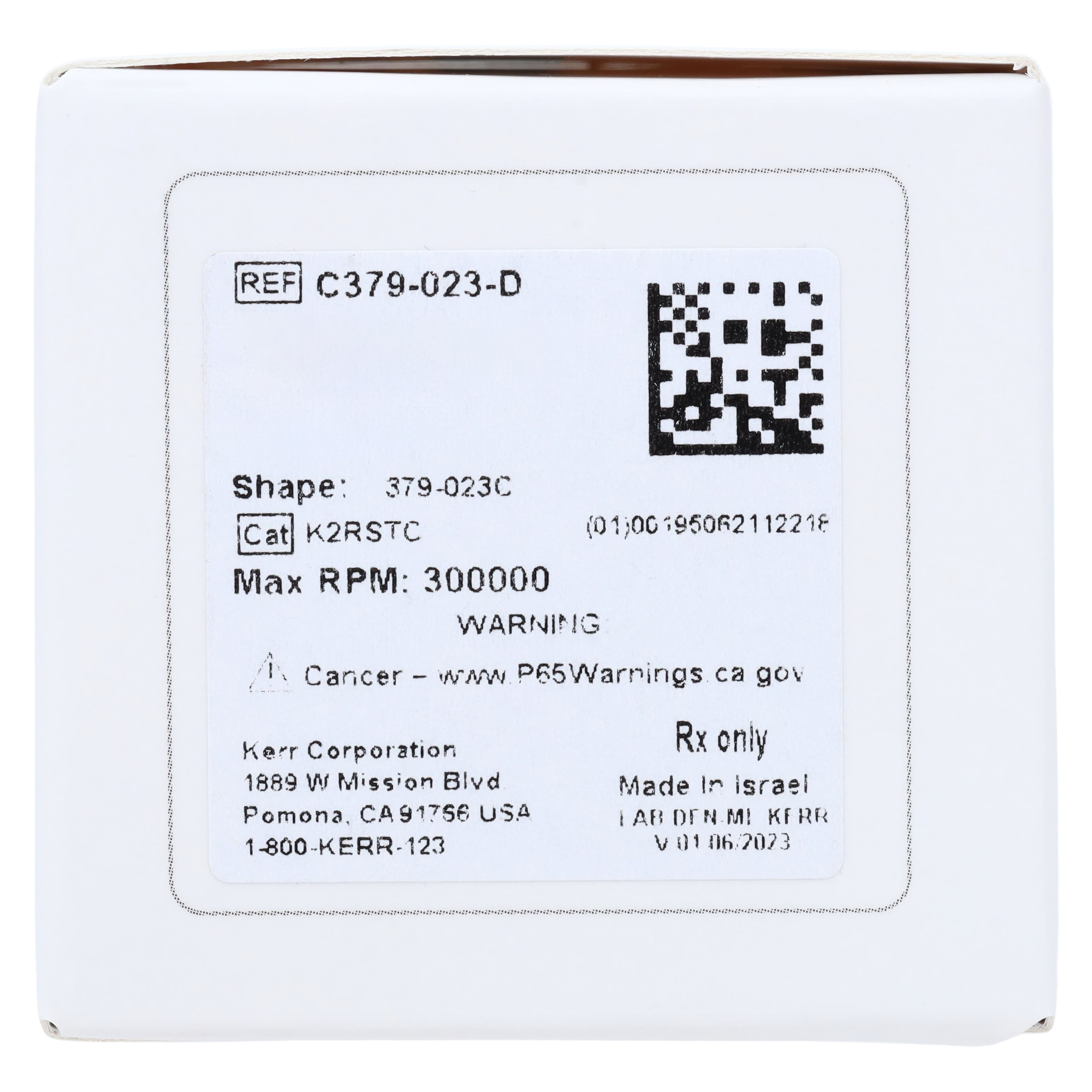 SimpliCut Single-Use Sterile Diamond Bur, Football, Coarse Grit, Friction Grip, #C379-023-D, 25/Pkg thumbnail 7