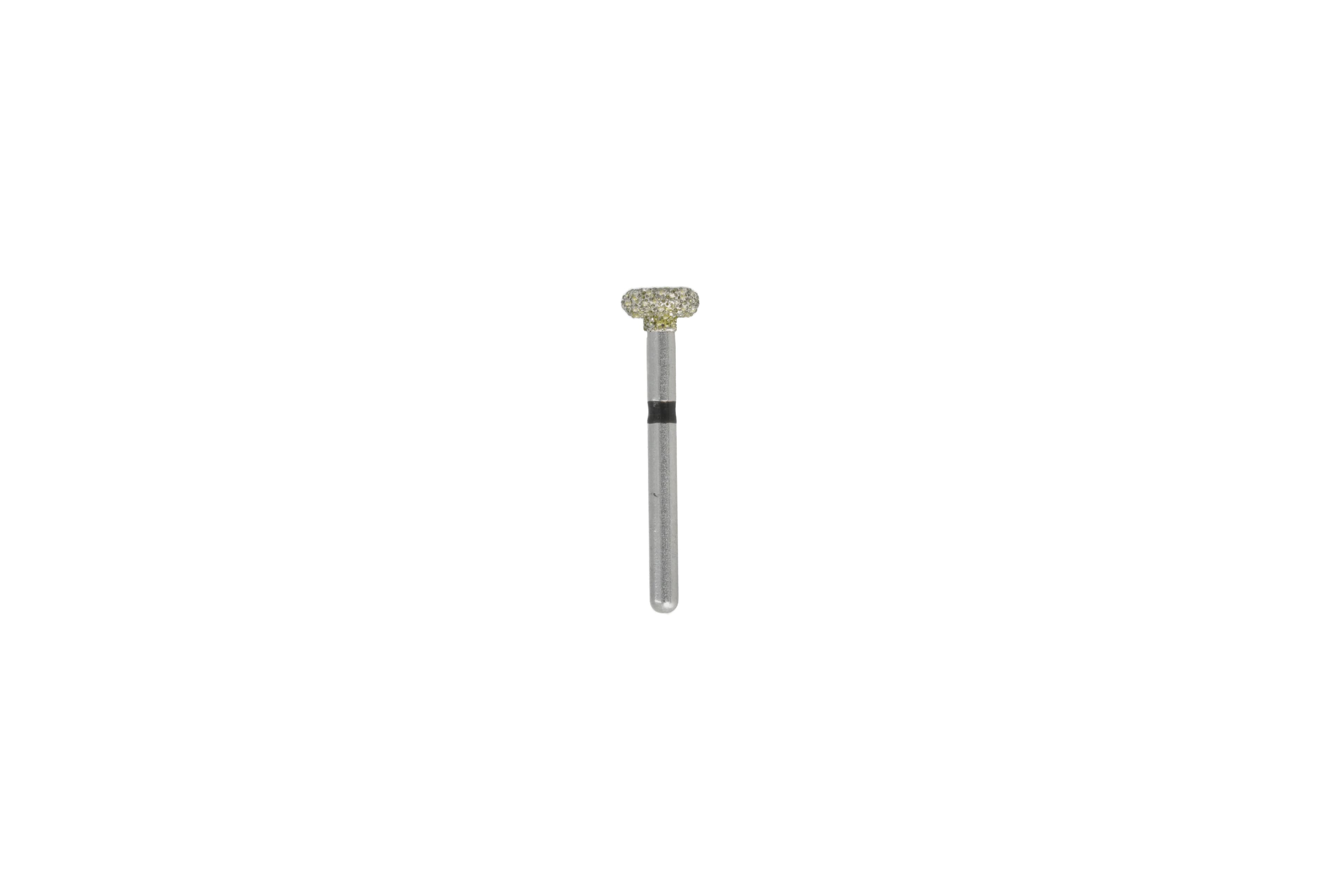 SimpliCut Single-Use Sterile Diamond Bur, Round Wheel, Super Coarse, Friction Grip, #SC909-040-D, 25/Pkg - #909-040 Super Coarse SimpliCut Diamond Bur Round Wheel Pack of 25 - Image 1