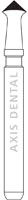 Kerr R.A.P.T.O.R. Series Diamond Bur, Acorn, Superfine, FG, #905R-014, 1.4 mm, 5/Pk, SF905R-014 - NTI Specialty Diamonds, Raptor, # SF905R, 1.4 mm, Superfine, Gray, 5/Pk, SF905R-014 - Image 1