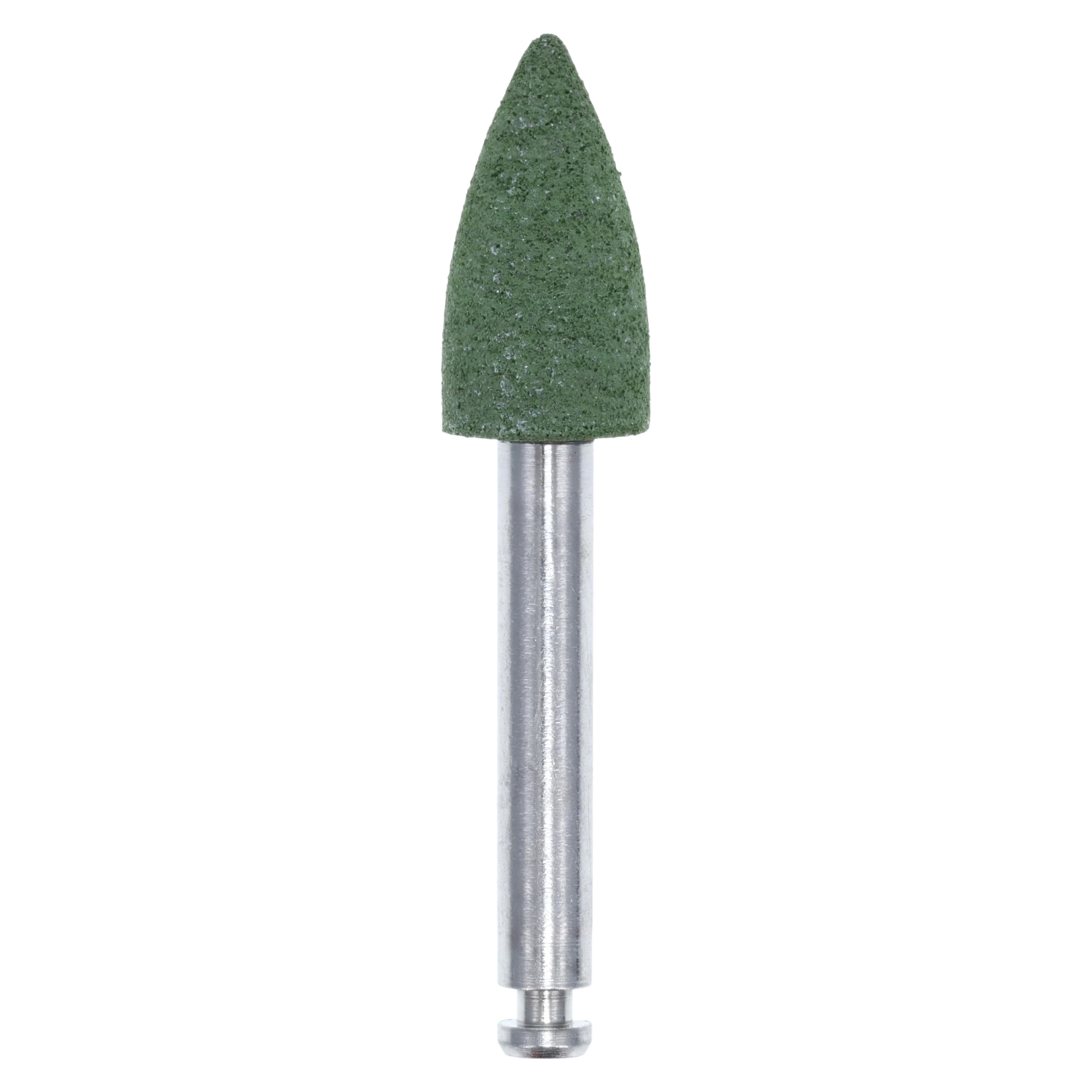 CeraGlaze Diamond-Impregnated Porcelain Polisher, Green Coarse Pre-Polishing, RA/Latch, Flame, 3/Pk, P332-3 thumbnail 2