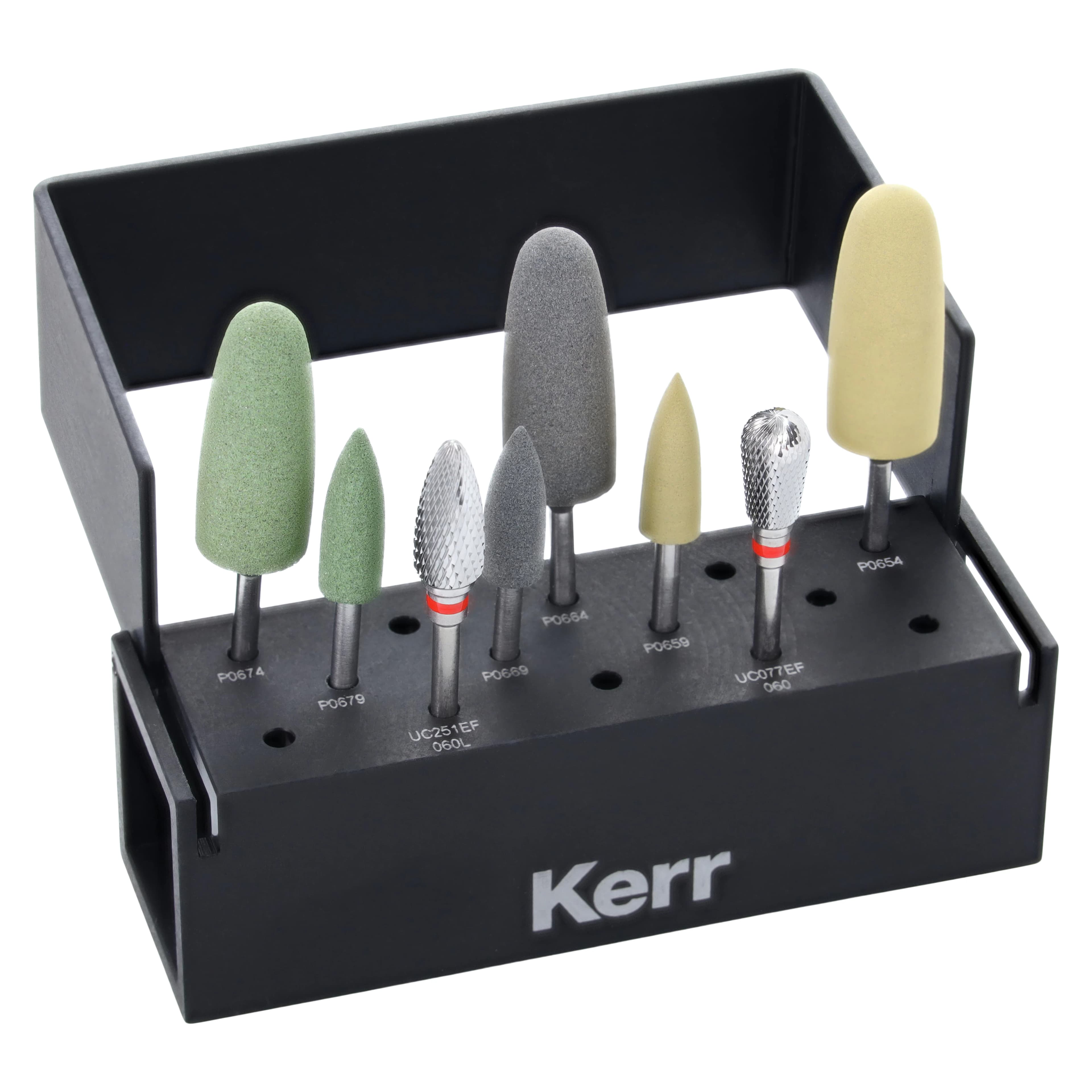 Kerr NTI Logic Set Acrylic Adjustment Polishing Kit, Assorted, 8-Piece, LS-901 thumbnail 3