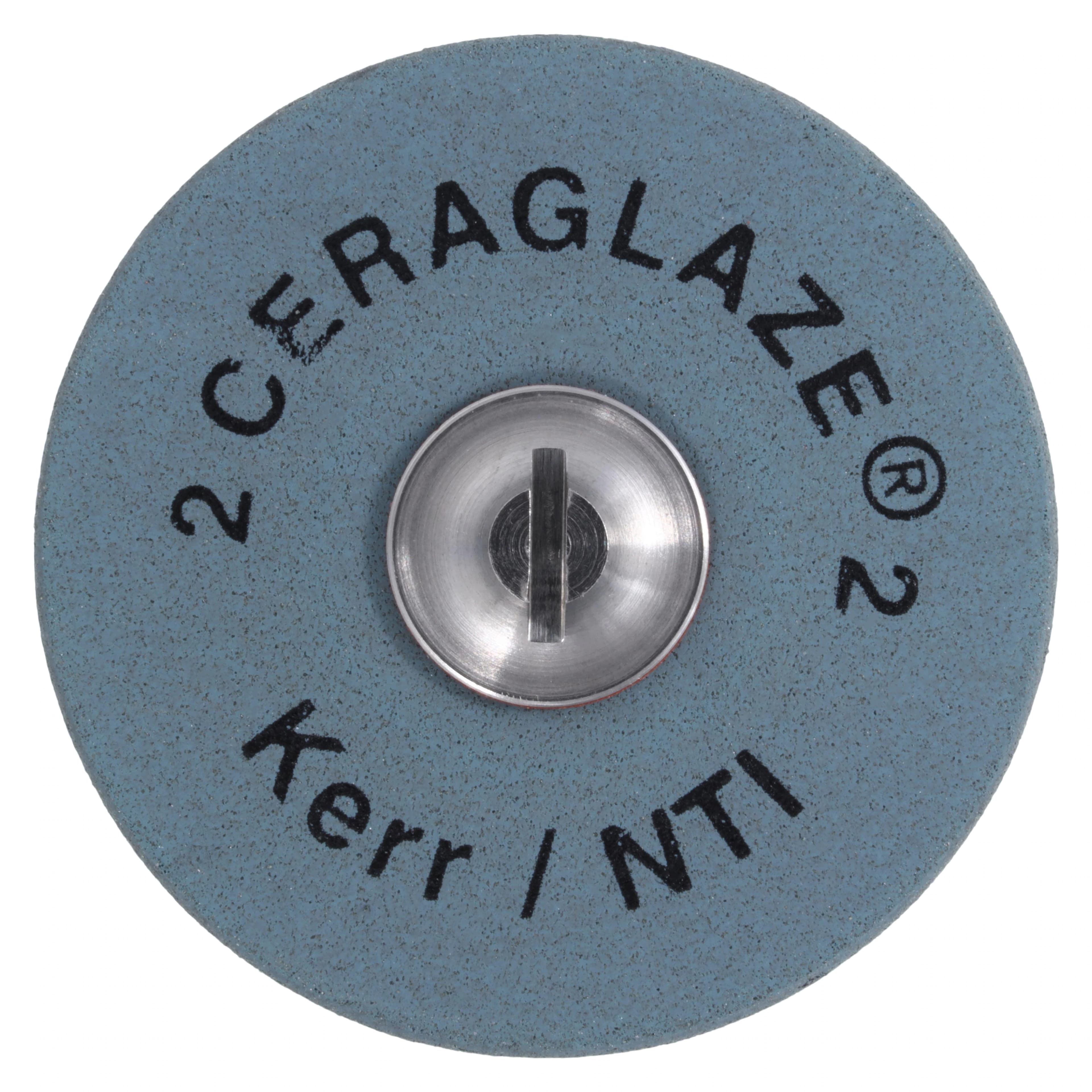 CeraGlaze Blue Refining HP Knife Edge Polisher, Fine, 25 mm, P3010, 1/Pk thumbnail 3