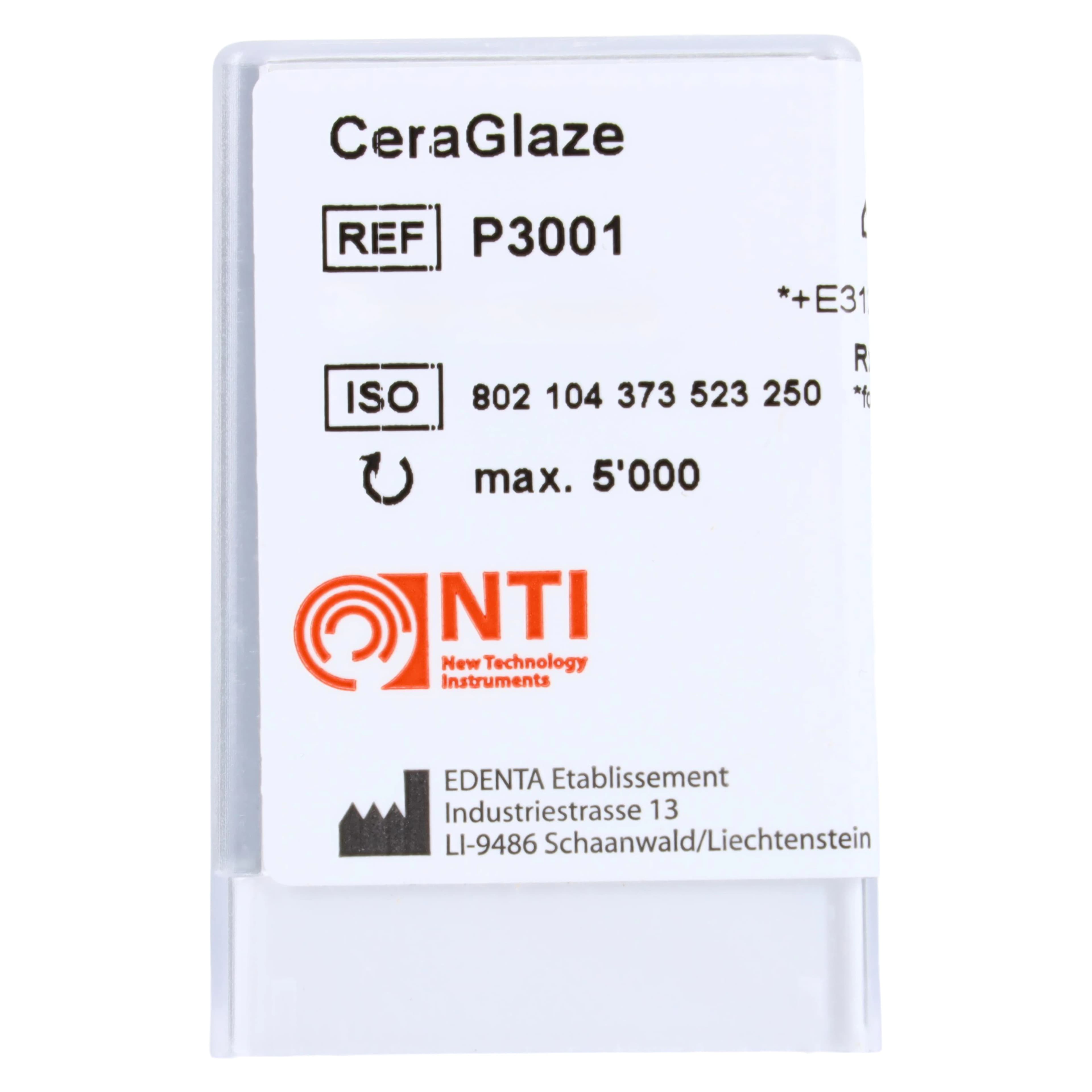 CeraGlaze Blue Refining HP Large Wheel, Fine, 25 mm, P3001, 1/Pk thumbnail 3