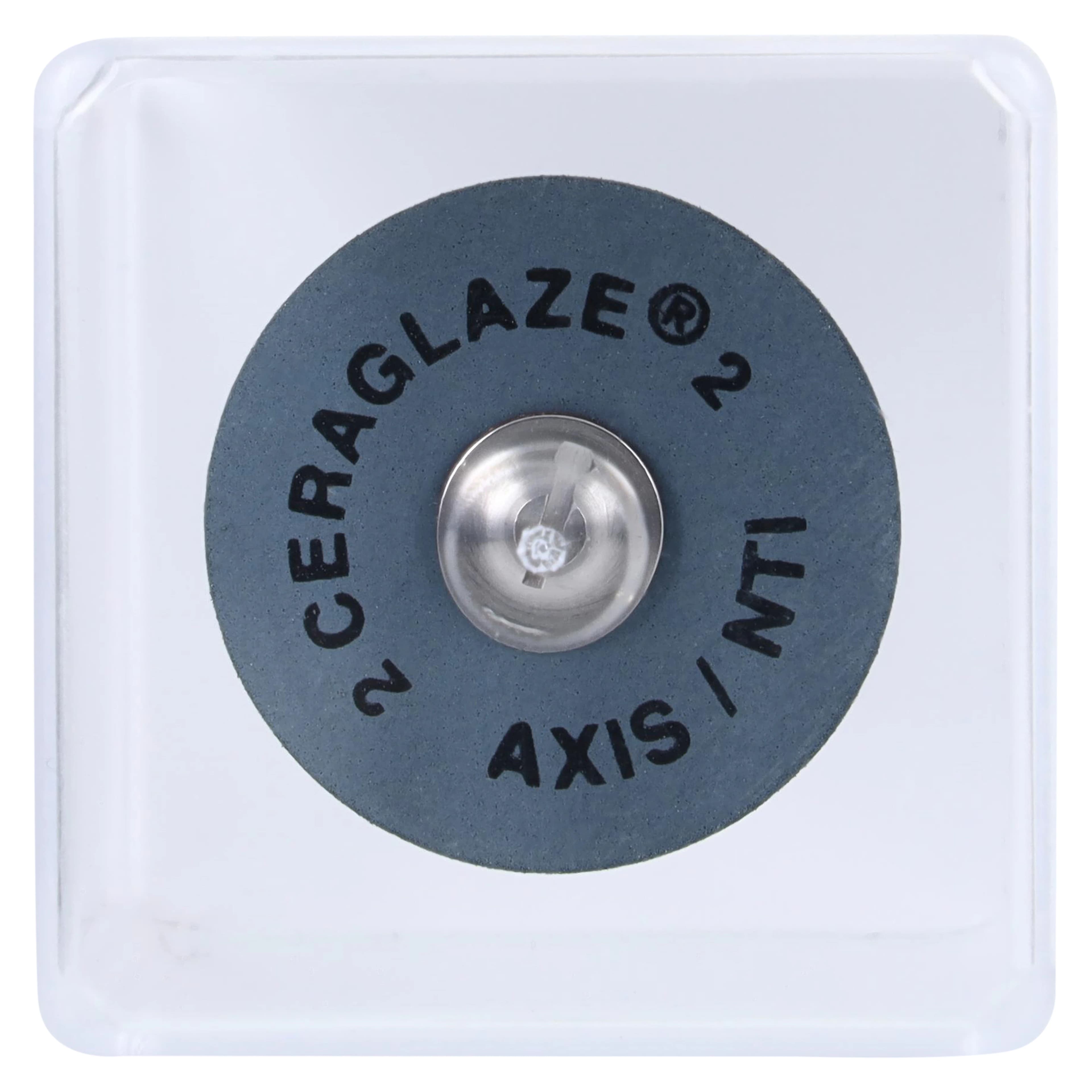 CeraGlaze Blue Refining HP Large Wheel, Fine, 25 mm, P3001, 1/Pk thumbnail 6